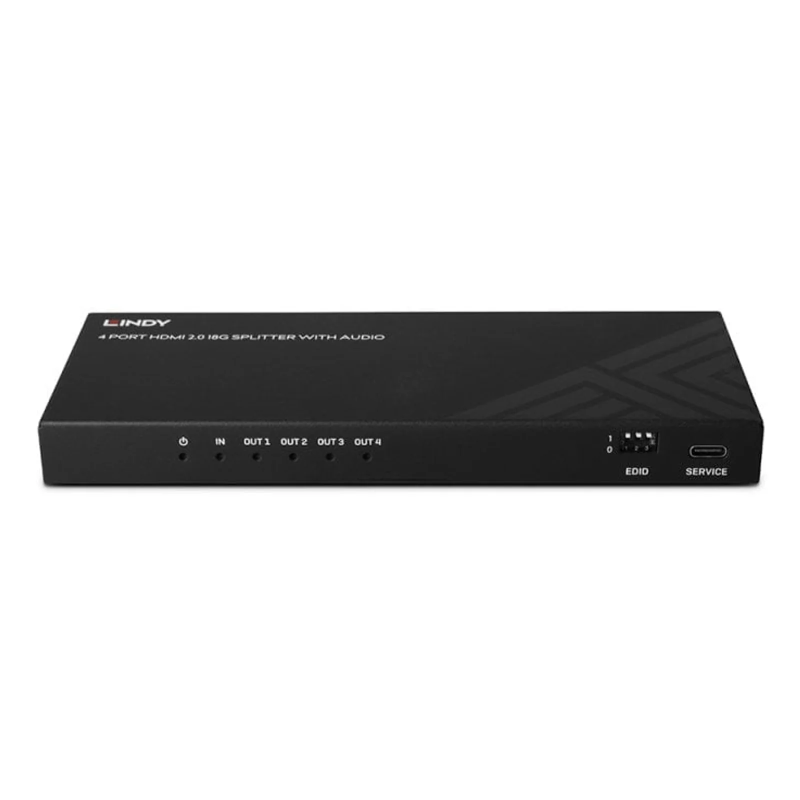 Lindy Splitter HDMI 8K60 avec Audio & Downscaling, 4 Ports