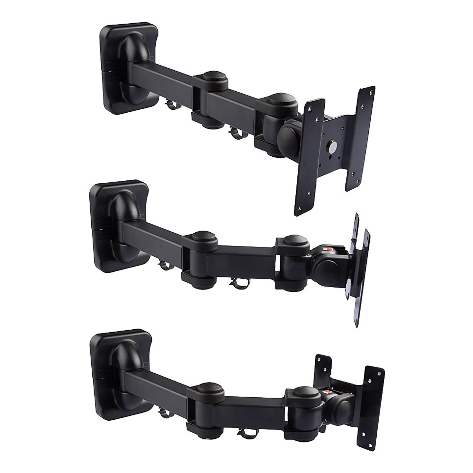 Lindy Support mural multijoint pour écran LCD, noir