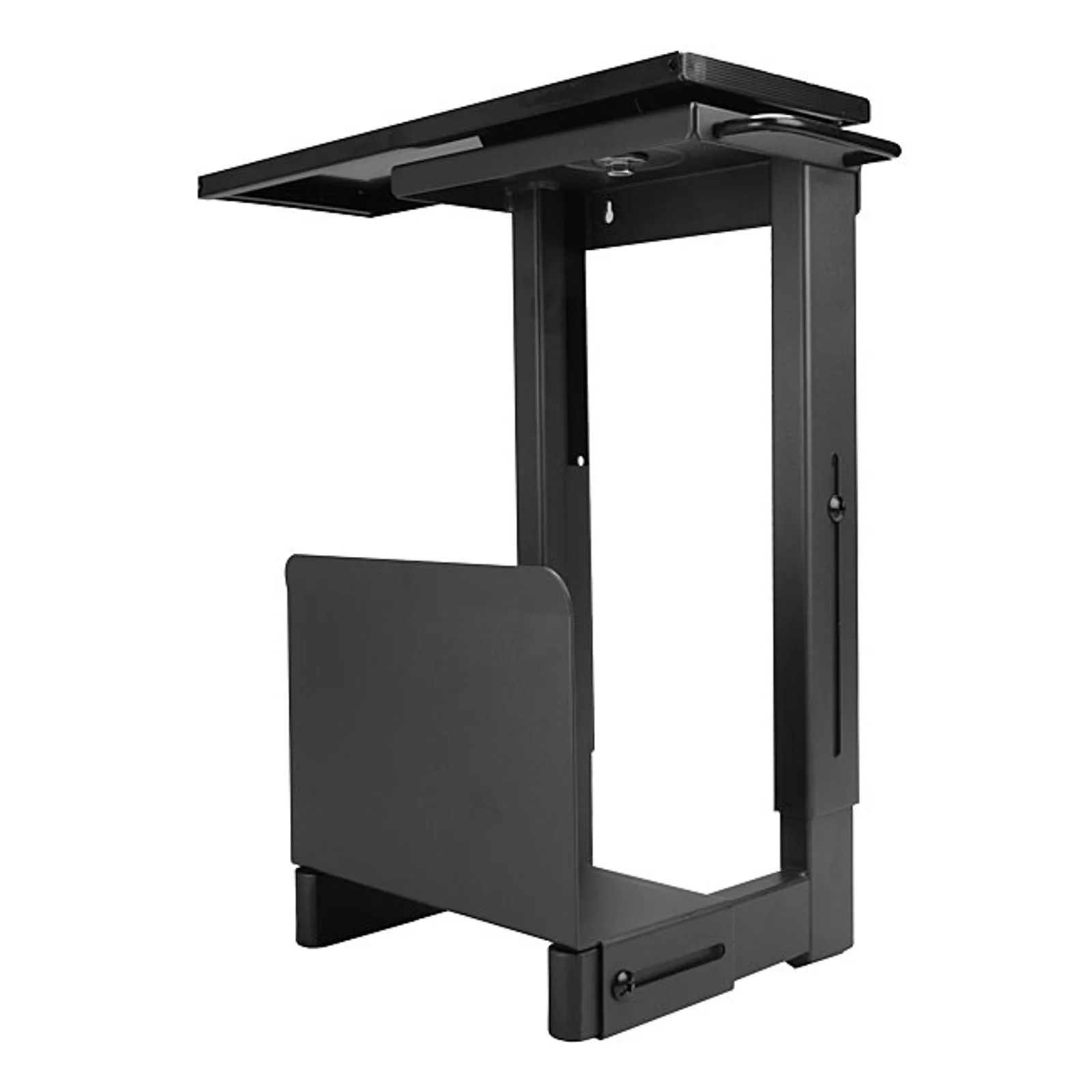Support PC extractible pour montage sous bureau