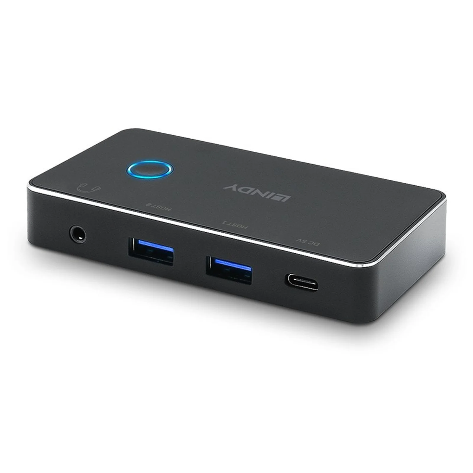 Lindy Switch de partage USB 3.0, 2 vers 4