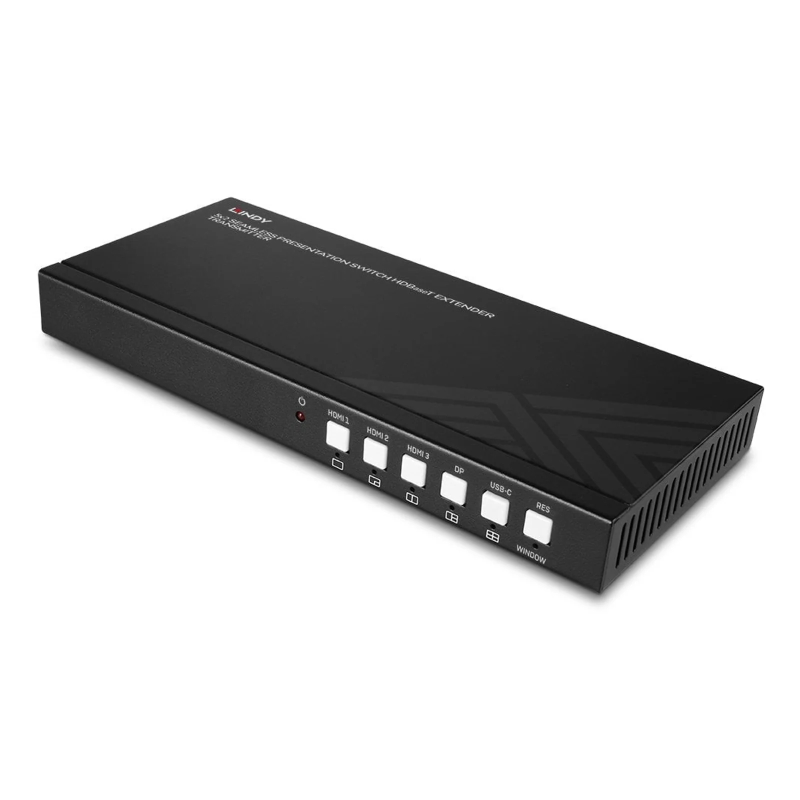 Lindy Switch de présentation Seamless Extender HDBaseT, 5 Ports - Emetteur