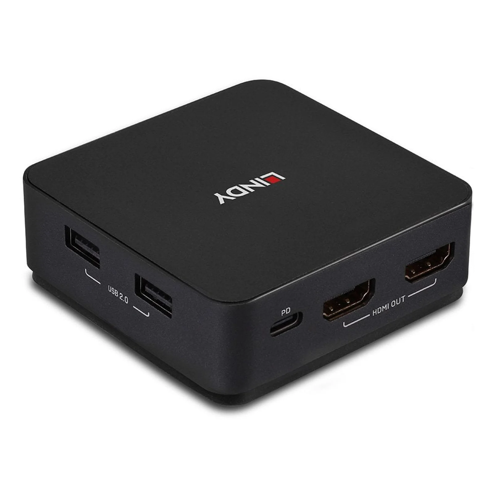 Lindy Switch KVM 2 ports Type C, Dual HDMI 4K60