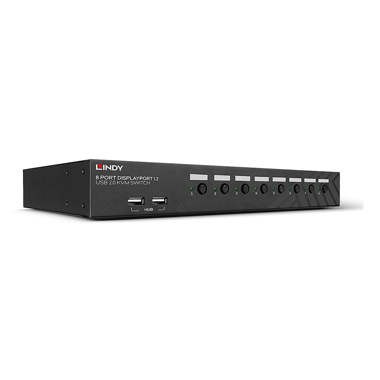Switch KVM 8 Ports DisplayPort 1.2, USB 2.0 & Audio
