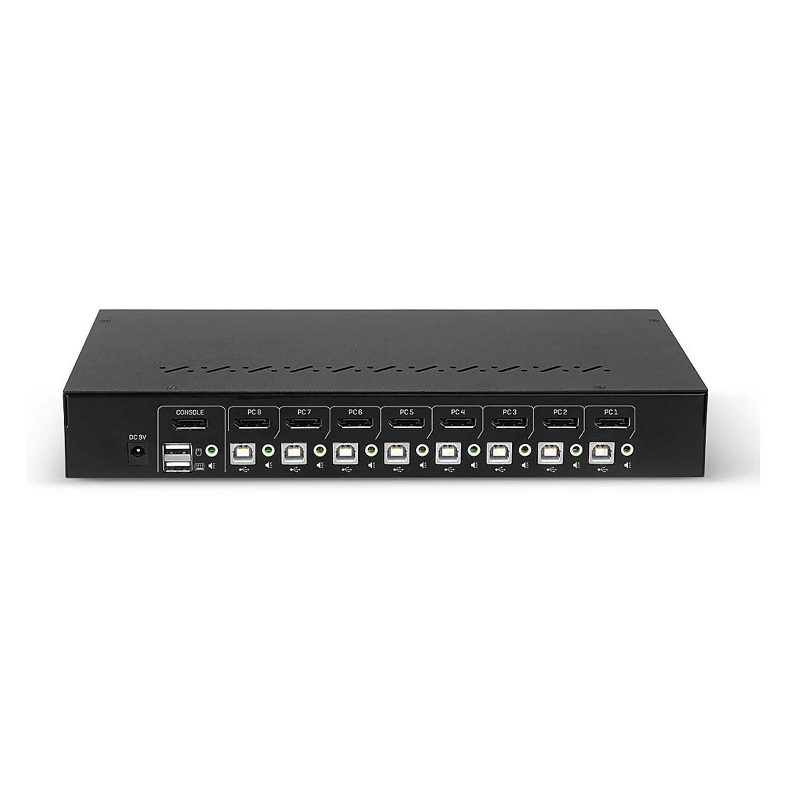 Lindy Switch KVM 8 Ports DisplayPort 1.2, USB 2.0 & Audio