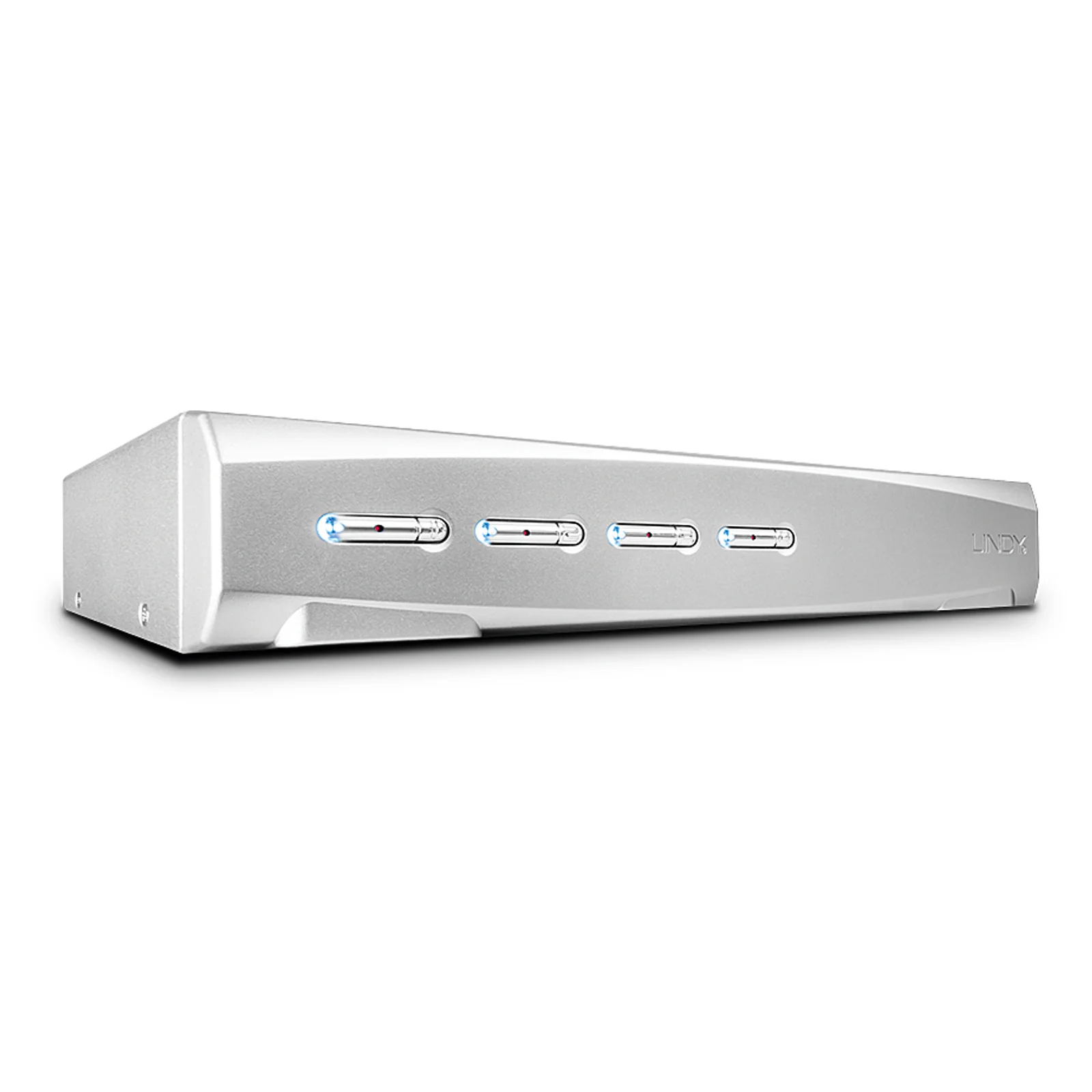 Switch KVM DisplayPort 1.2, USB 2.0 & audio, 4 ports