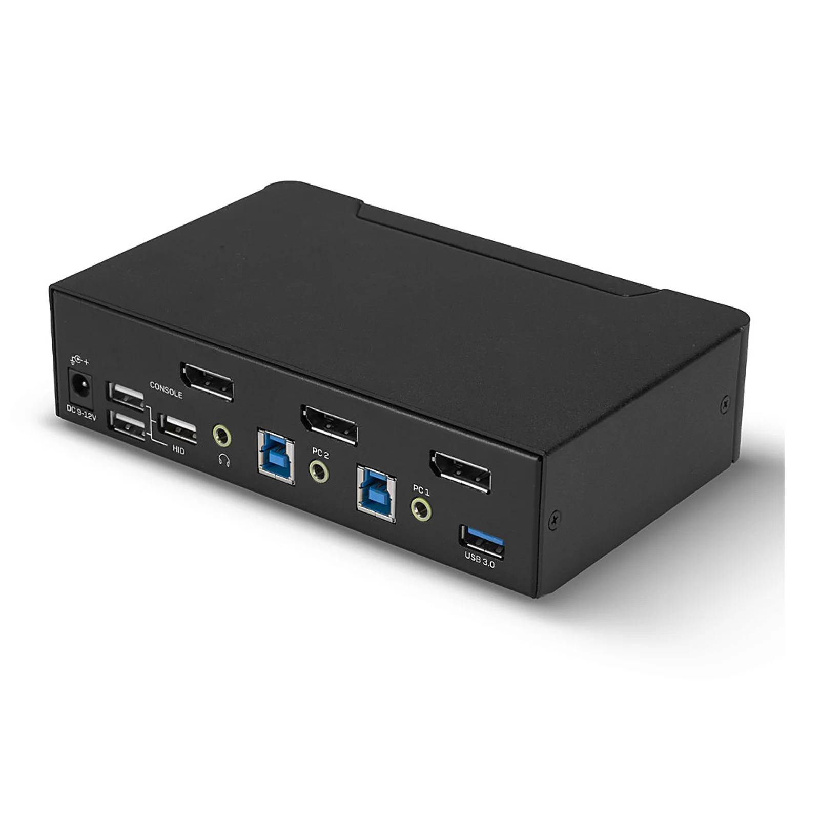 Lindy Switch KVM DisplayPort 1.4, USB 3.0 & Audio, 2 ports