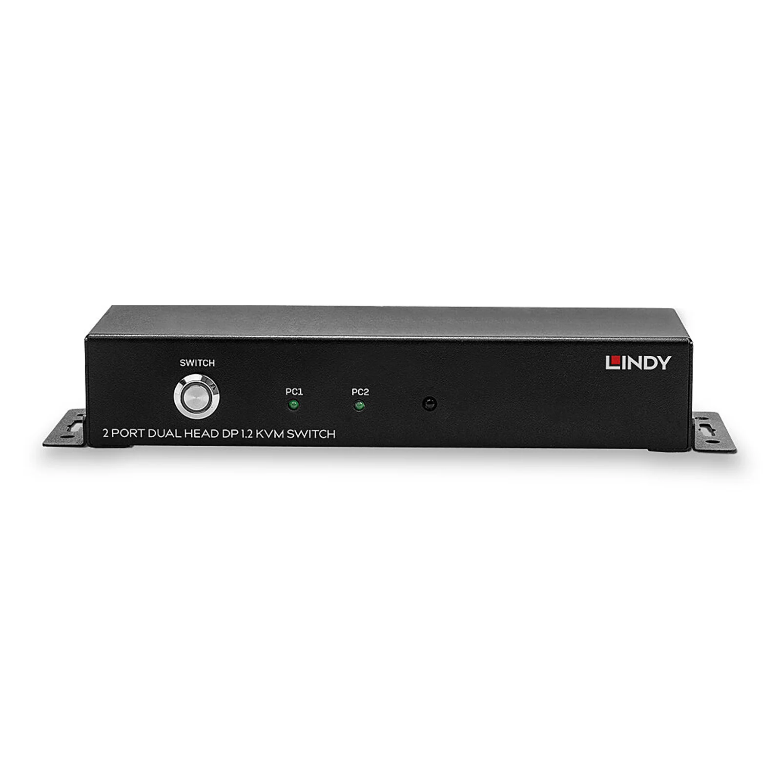 Lindy Switch KVM Dual Head DisplayPort 1.2, 2 ports