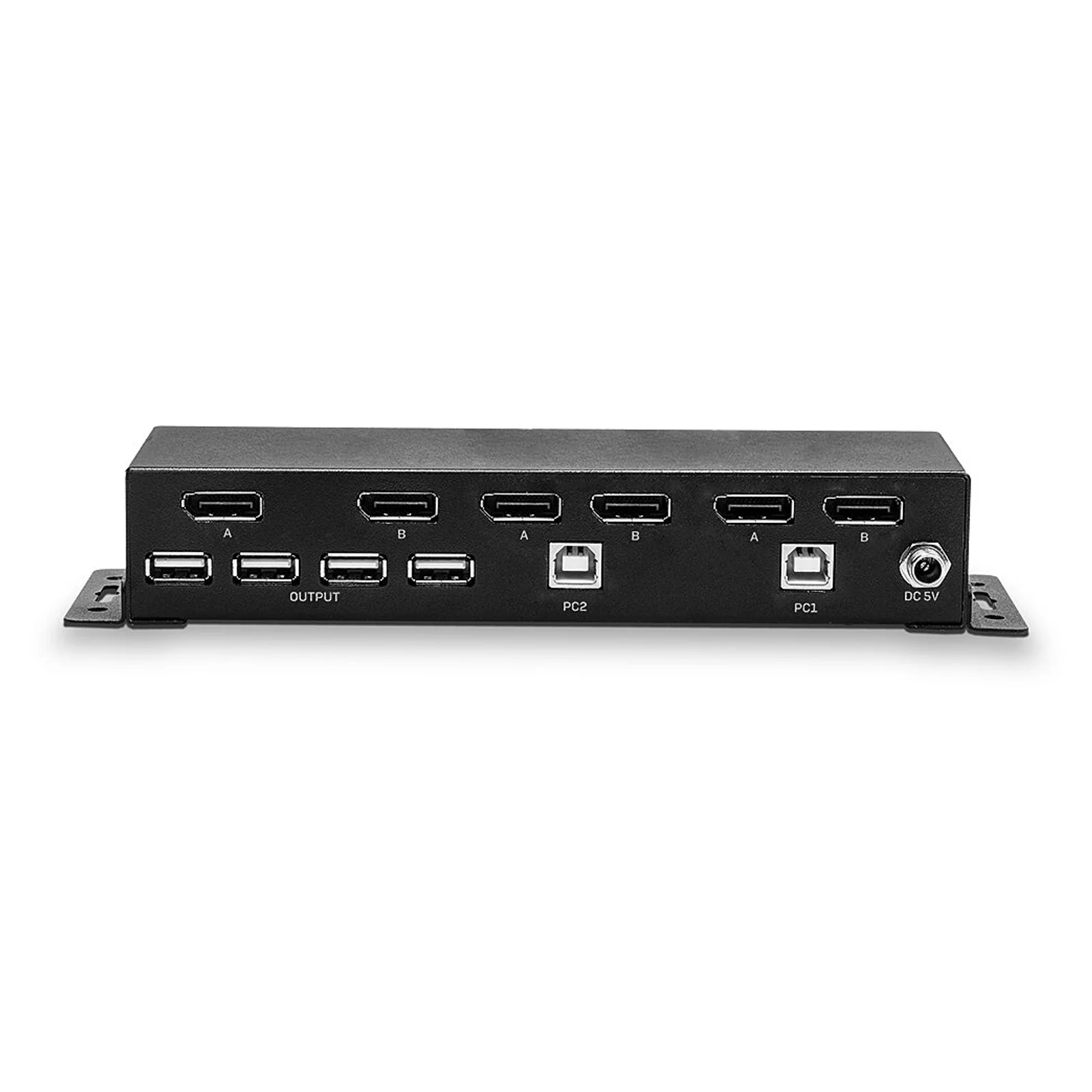 Lindy Switch KVM Dual Head DisplayPort 1.2, 2 ports