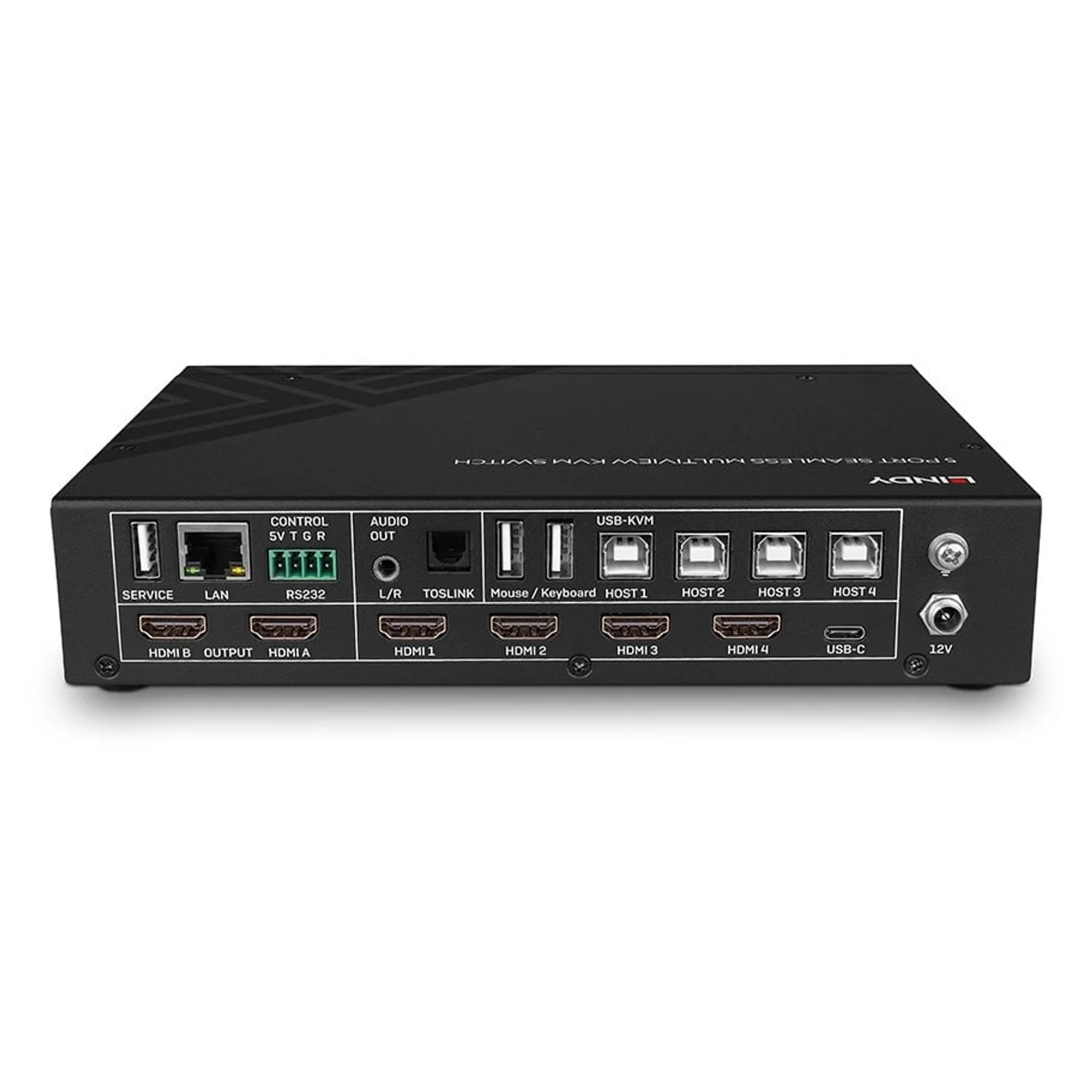 Lindy Switch KVM Seamless Multiview, 5 ports