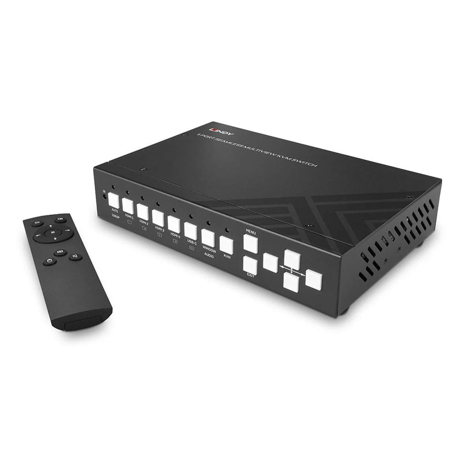 Lindy Switch KVM Seamless Multiview, 5 ports