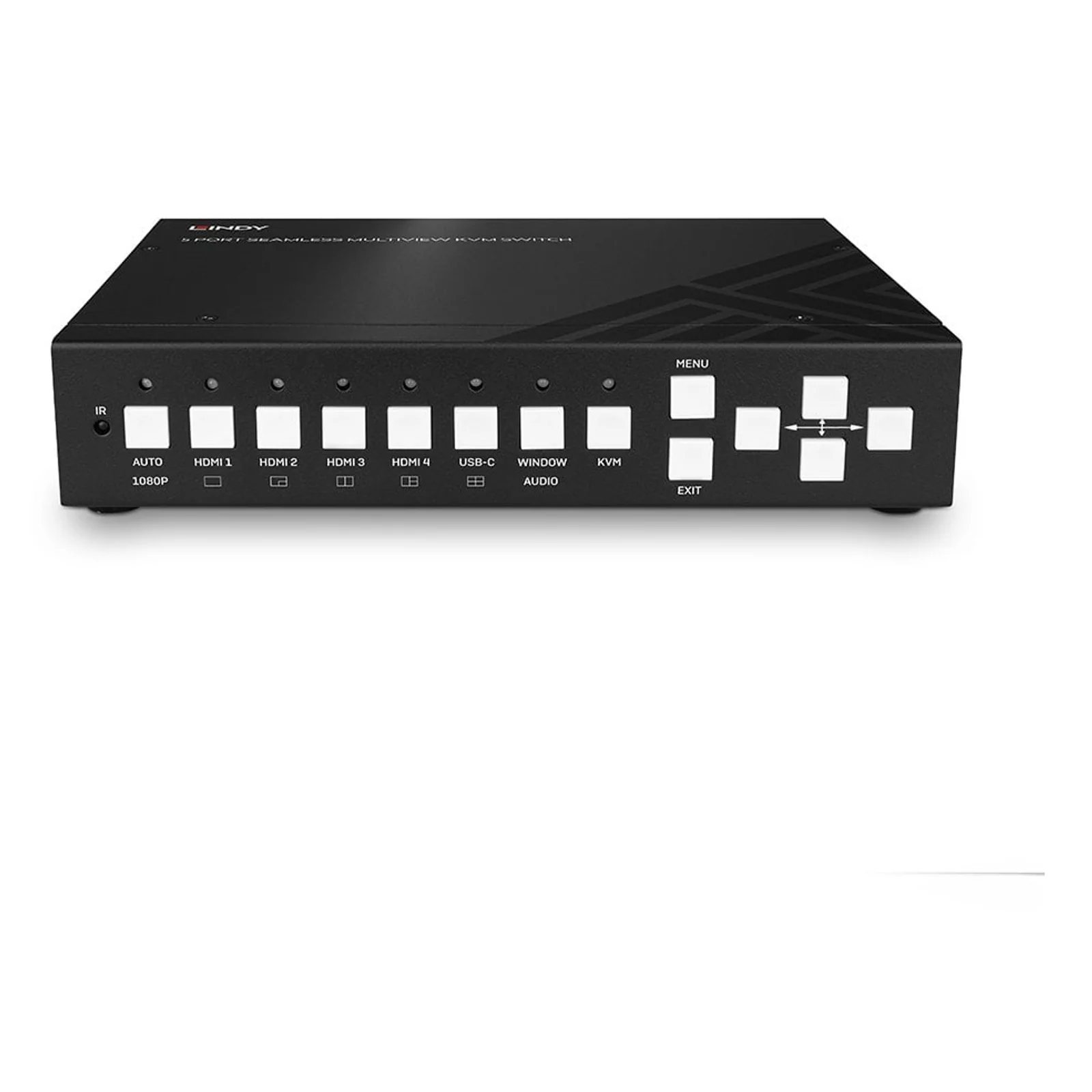 Lindy Switch KVM Seamless Multiview, 5 ports