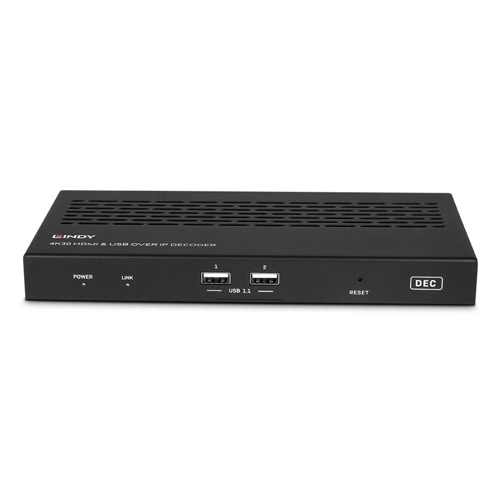 Lindy Système via IP HDMI 4K30 & USB - Décodeur