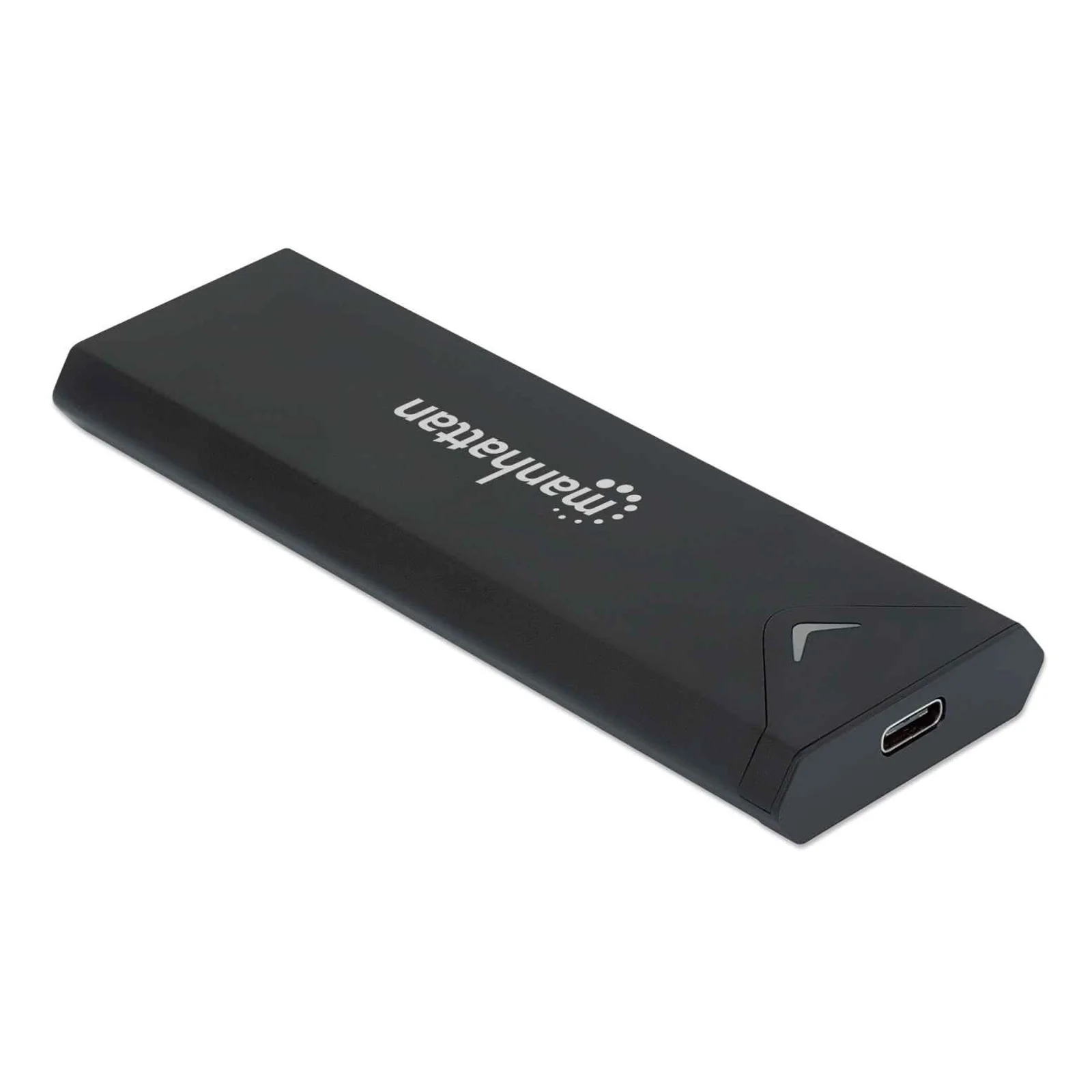 Manhattan 130530 Boîtier de disques de stockage Enceinte ssd Noir M.2
