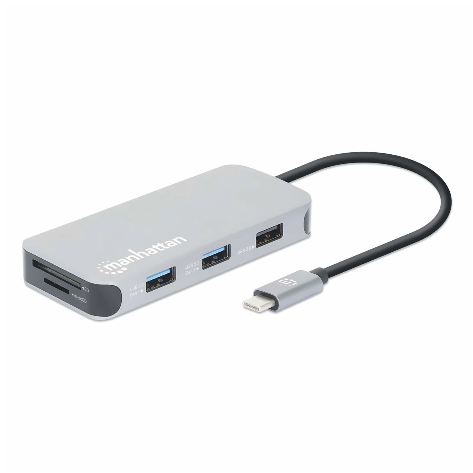 130615 station d'accueil Avec fil USB 3.2 Gen 1 (3.1 Gen 1) Type-C Aluminium