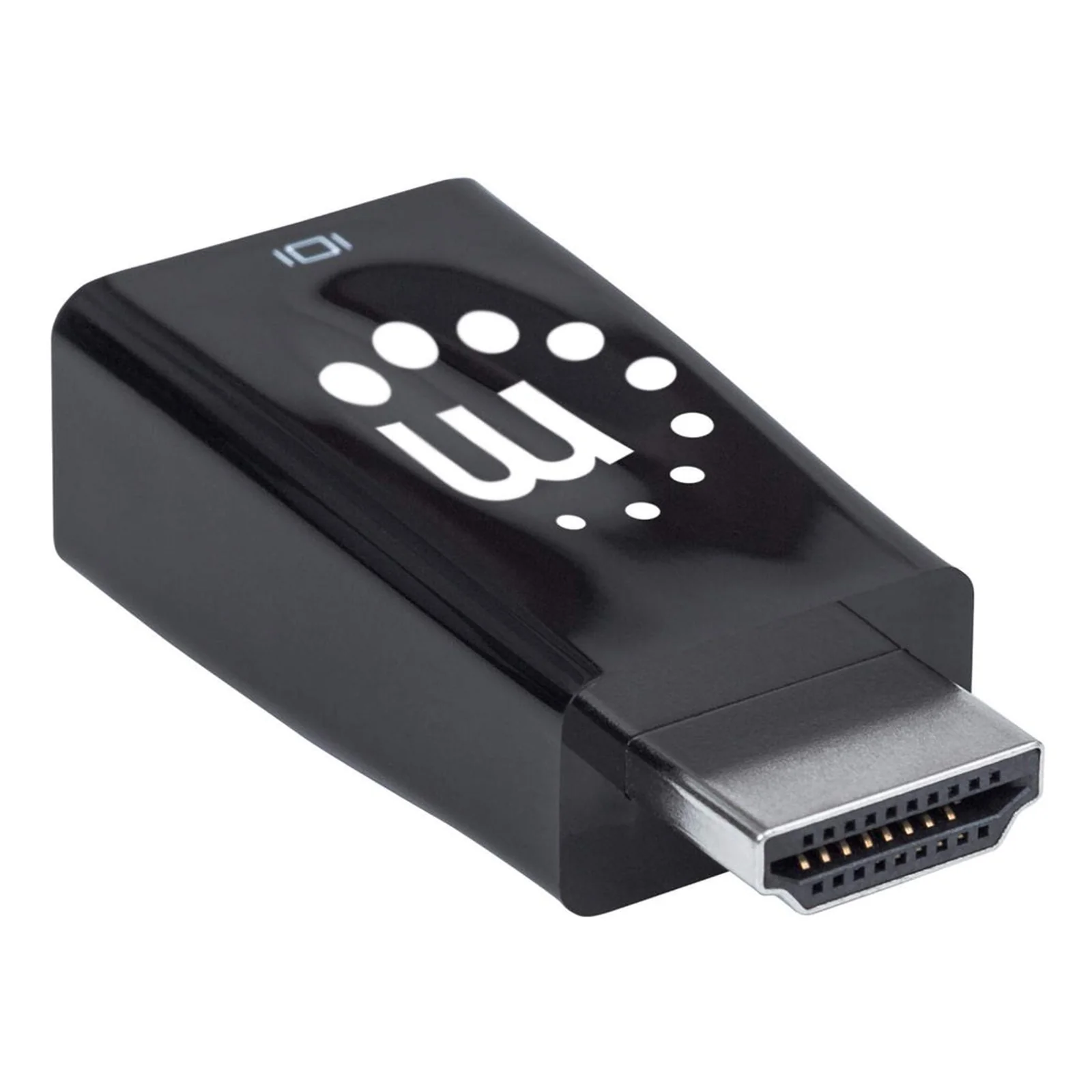 Manhattan 151542 changeur de genre de câble HDMI VGA, 3.5mm Noir