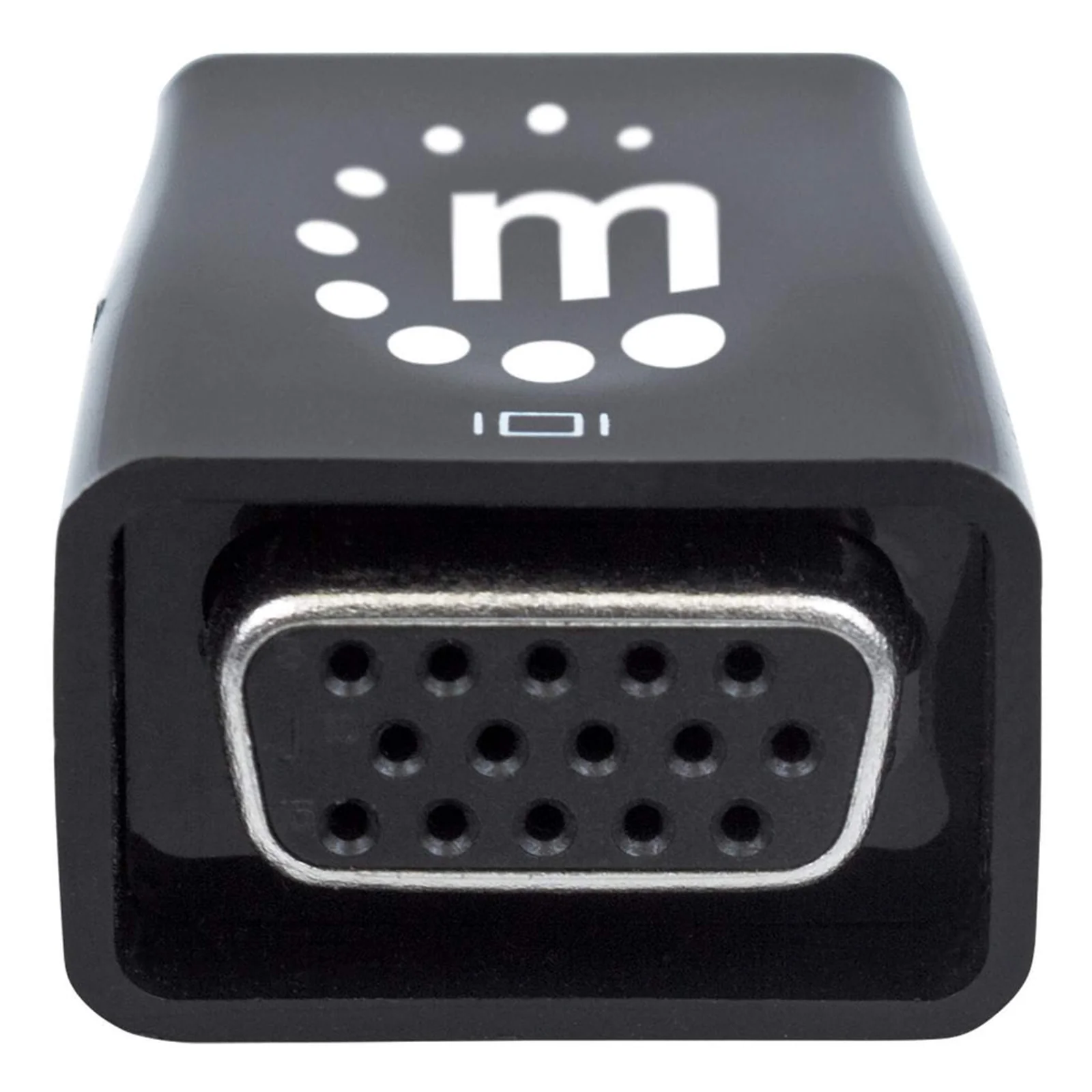 Manhattan 151542 changeur de genre de câble HDMI VGA, 3.5mm Noir