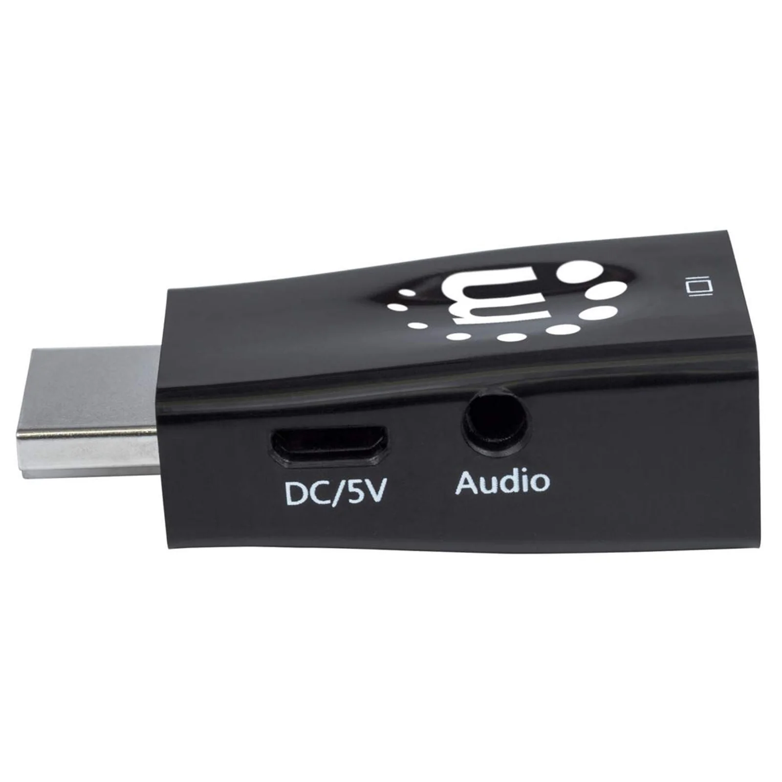 Manhattan 151542 changeur de genre de câble HDMI VGA, 3.5mm Noir
