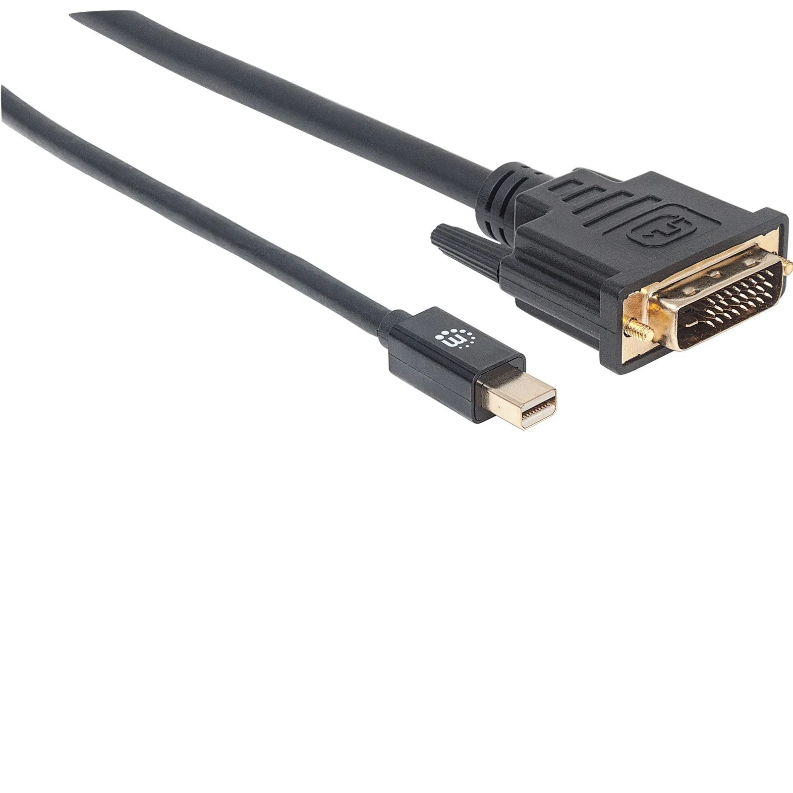 Manhattan 152150 câble vidéo et adaptateur 1,8 m Mini DisplayPort DVI-D Noir