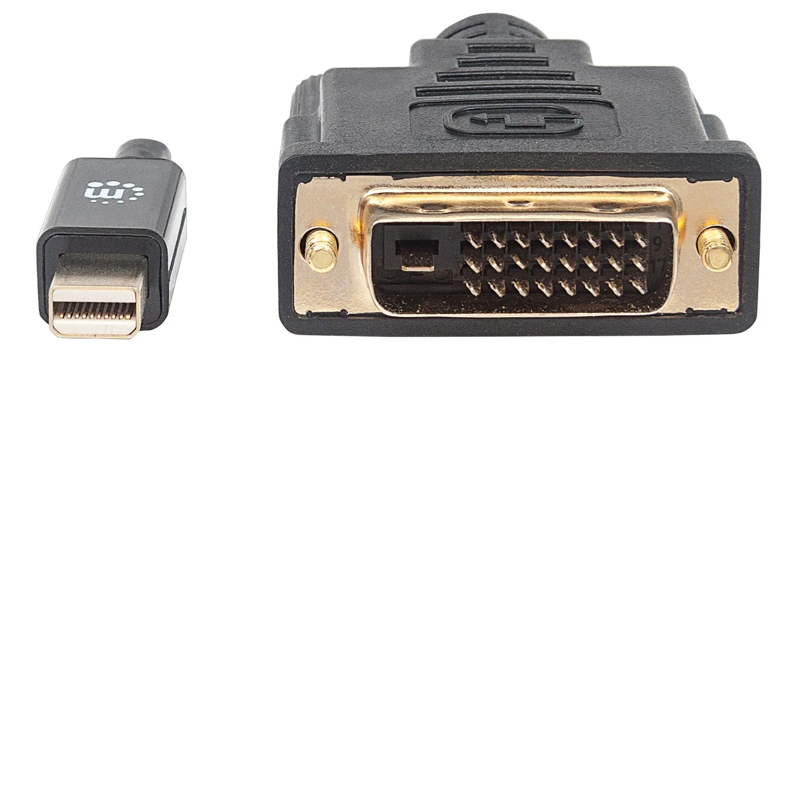 Manhattan 152150 câble vidéo et adaptateur 1,8 m Mini DisplayPort DVI-D Noir