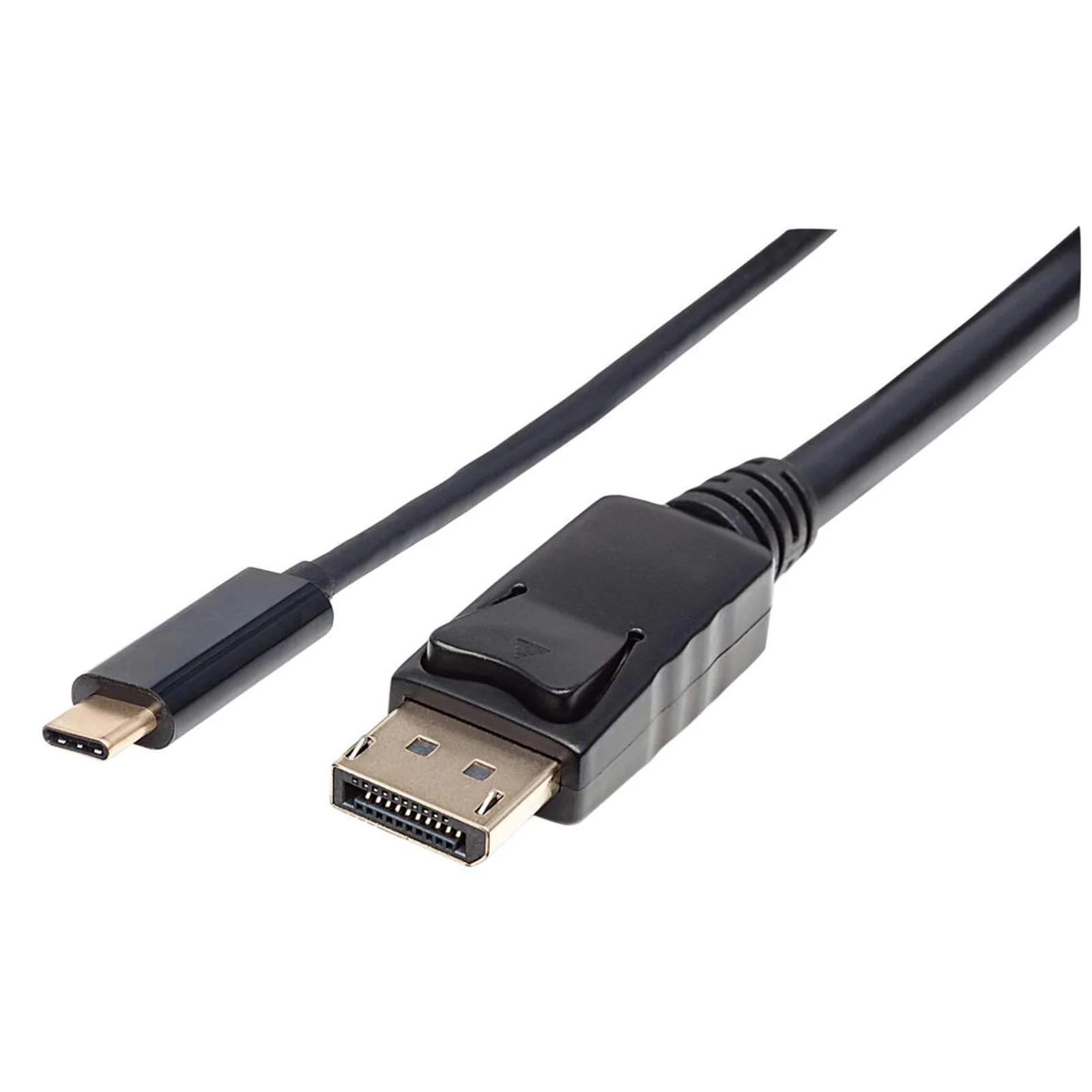 152464 câble vidéo et adaptateur 2 m USB Type-C DisplayPort Noir