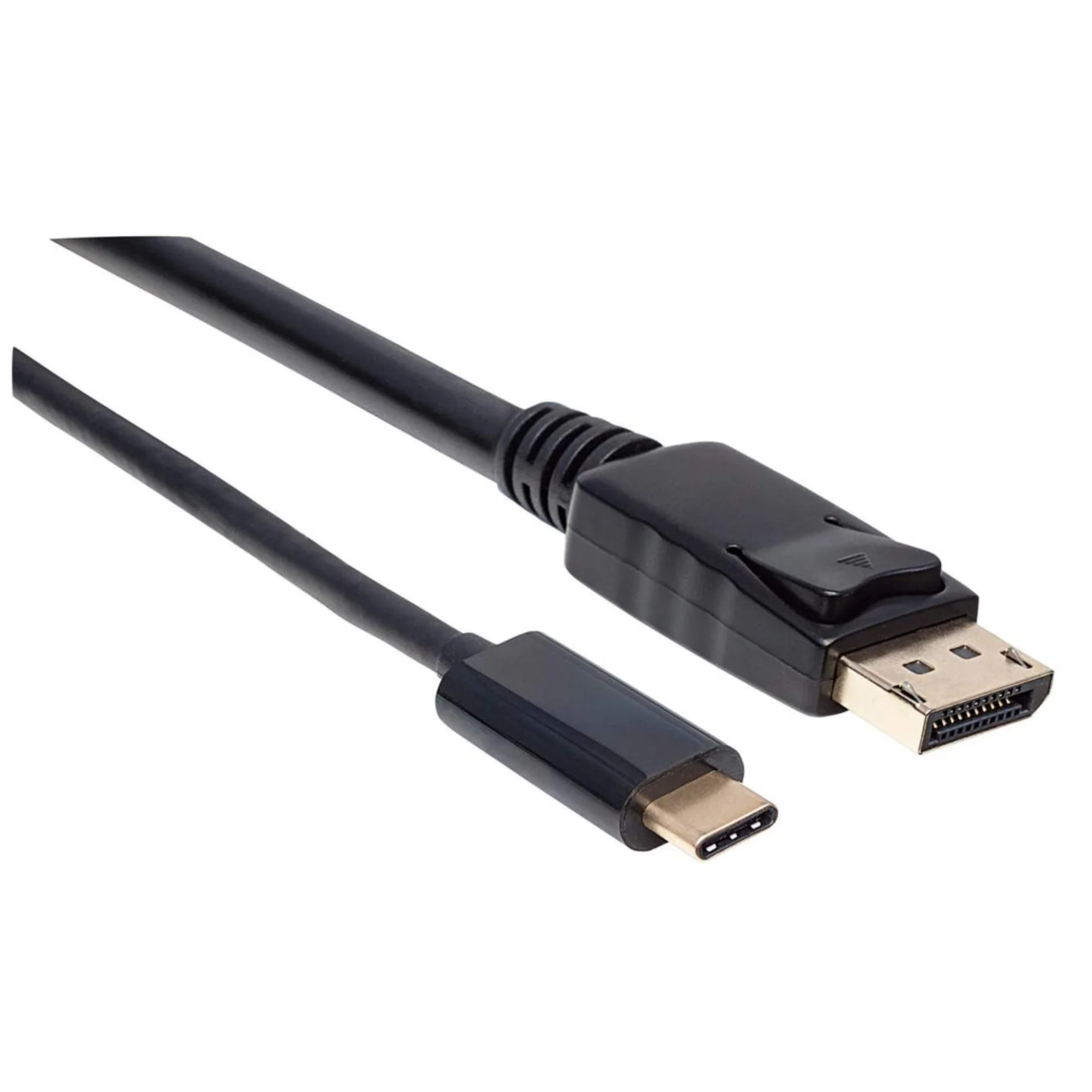Manhattan 152464 câble vidéo et adaptateur 2 m USB Type-C DisplayPort Noir