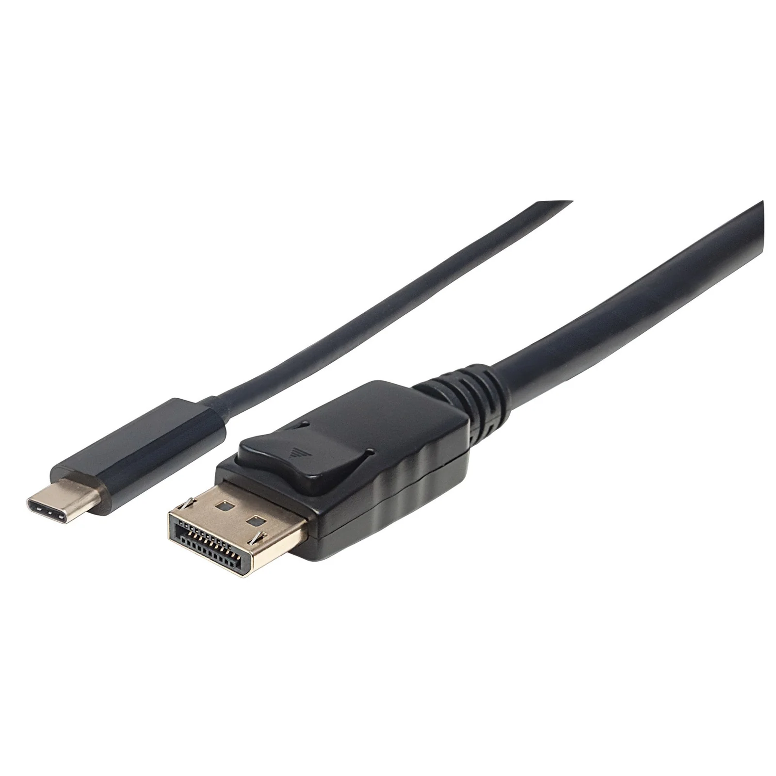 Manhattan 152471 câble vidéo et adaptateur 1 m USB Type-C DisplayPort Noir