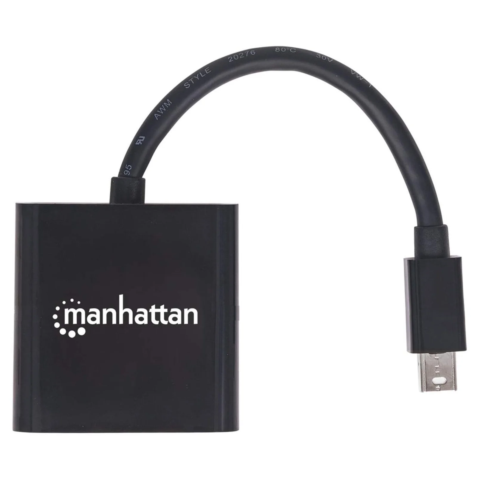 Manhattan 152570 câble vidéo et adaptateur Mini DisplayPort HDMI Type A (Standard) Noir
