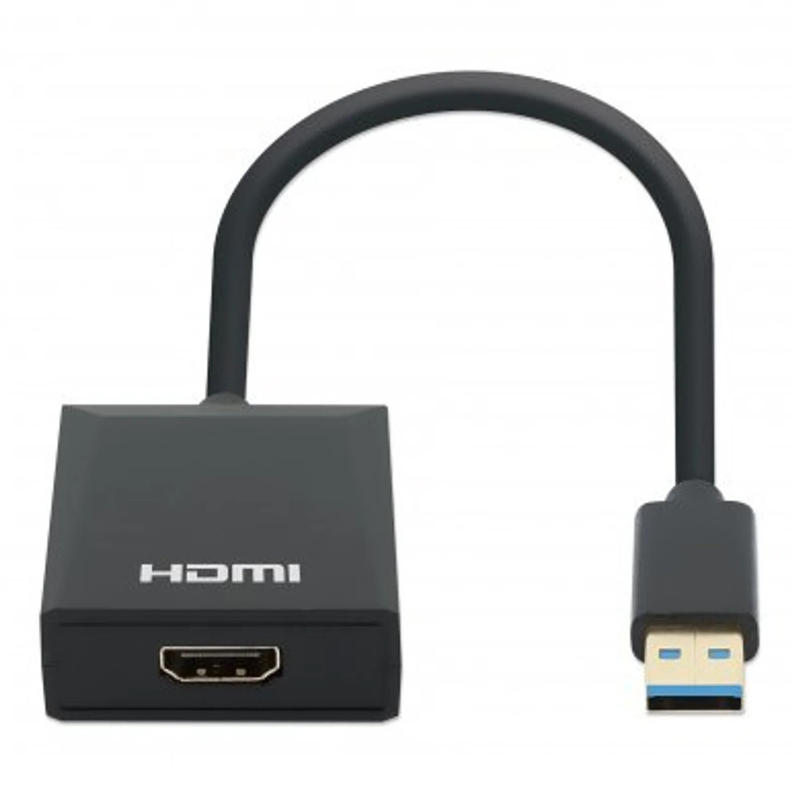 Manhattan 153690 station d'accueil Avec fil USB 3.2 Gen 1 (3.1 Gen 1) Type-A Noir