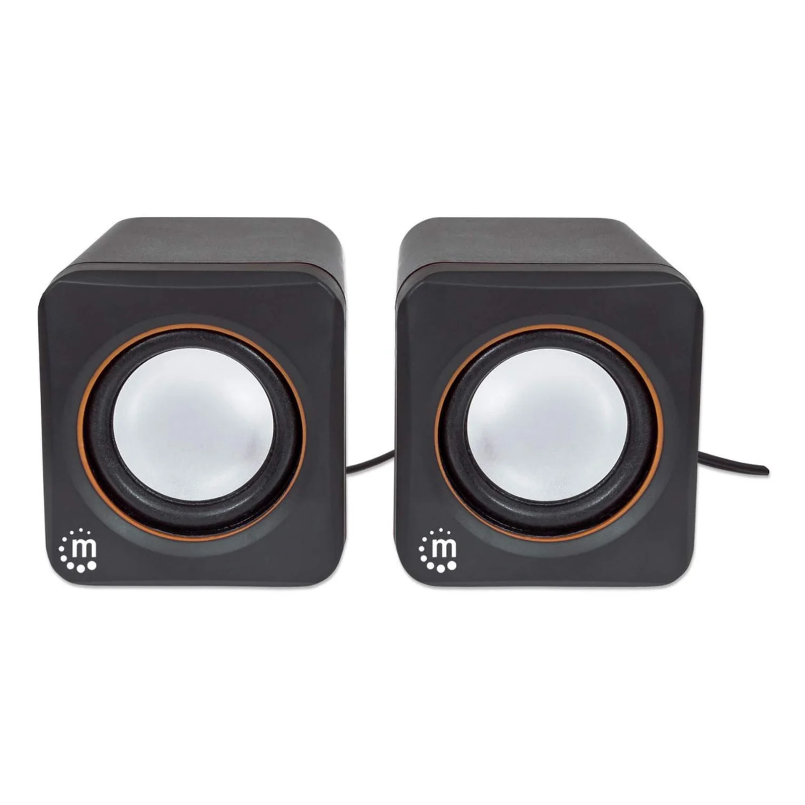 Manhattan 161435 haut-parleur Noir Avec fil 6 W