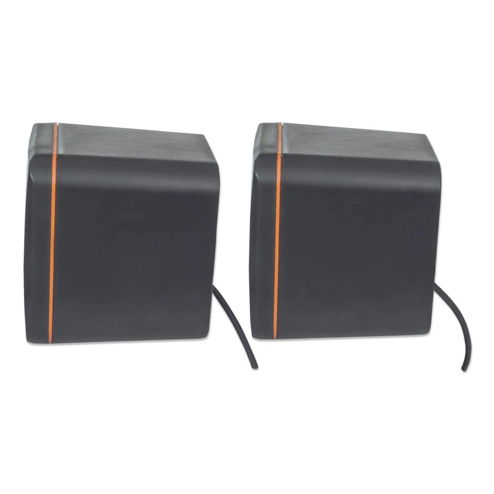 Manhattan 161435 haut-parleur Noir Avec fil 6 W