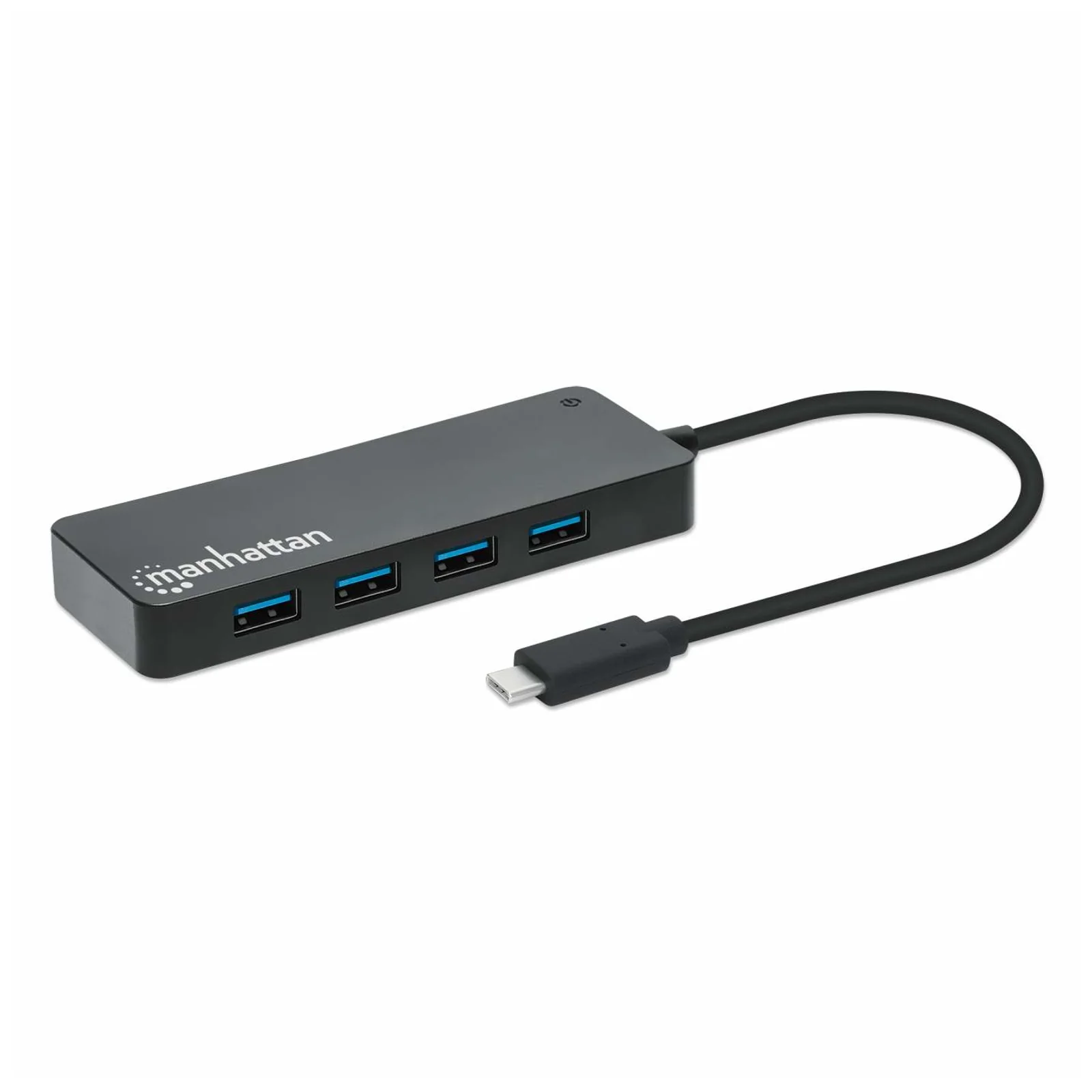168410 hub & concentrateur USB Type-C 5000 Mbit/s Noir