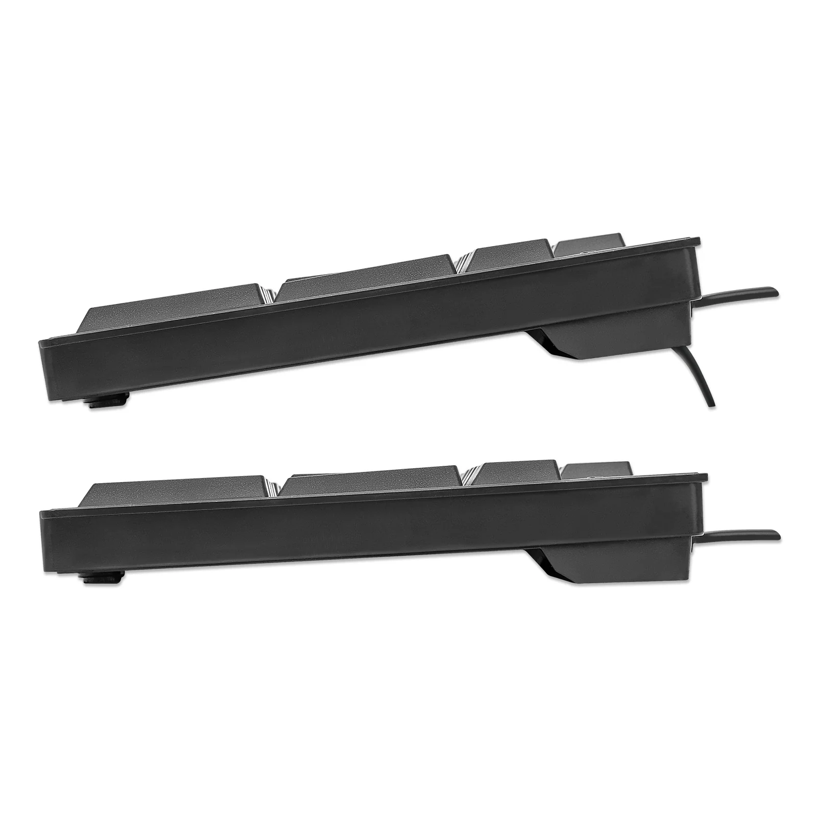 Manhattan 179324 clavier Bureau USB QWERTZ Noir