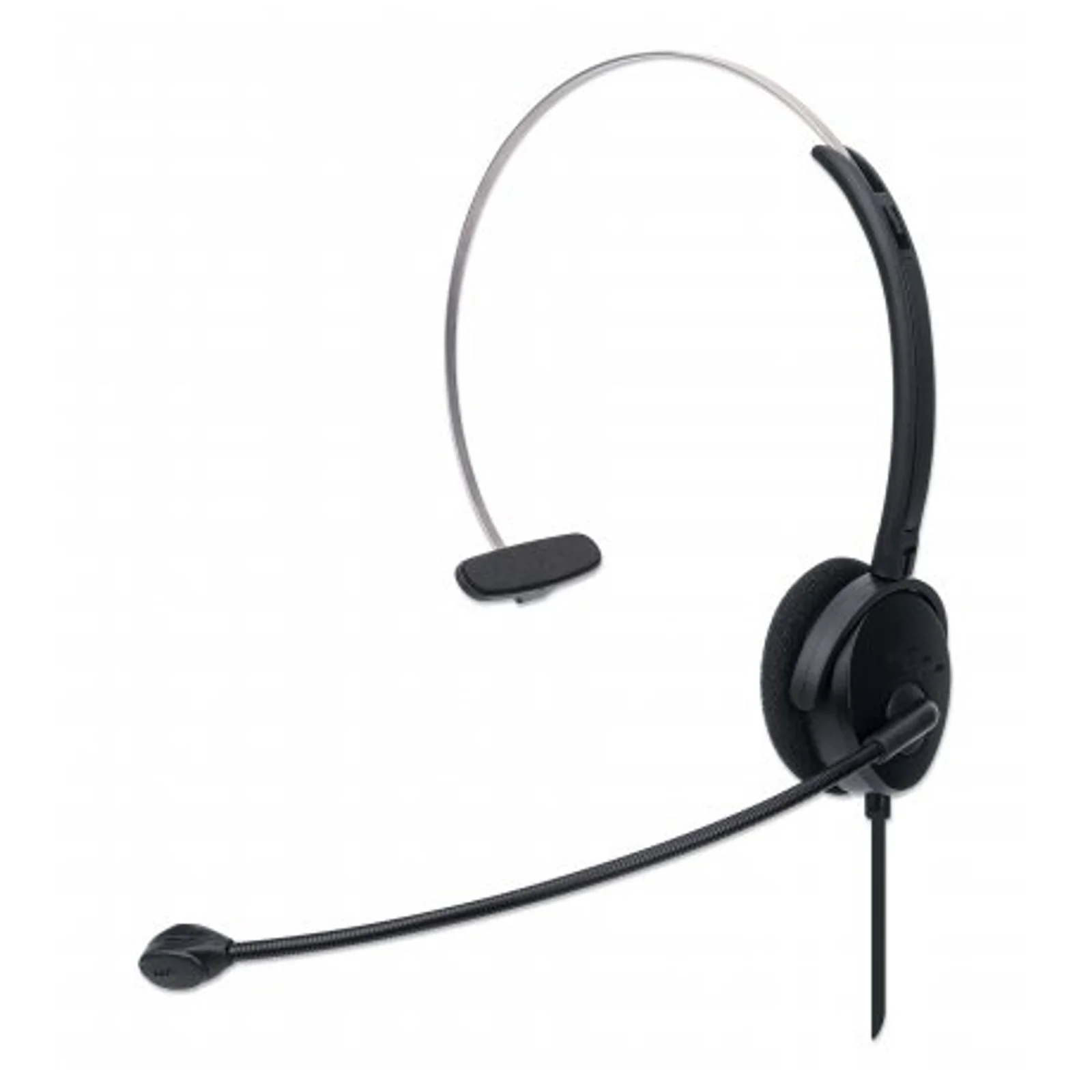 179867 casque Avec fil Arceau Bureau/Centre d'appels USB Type-A Noir