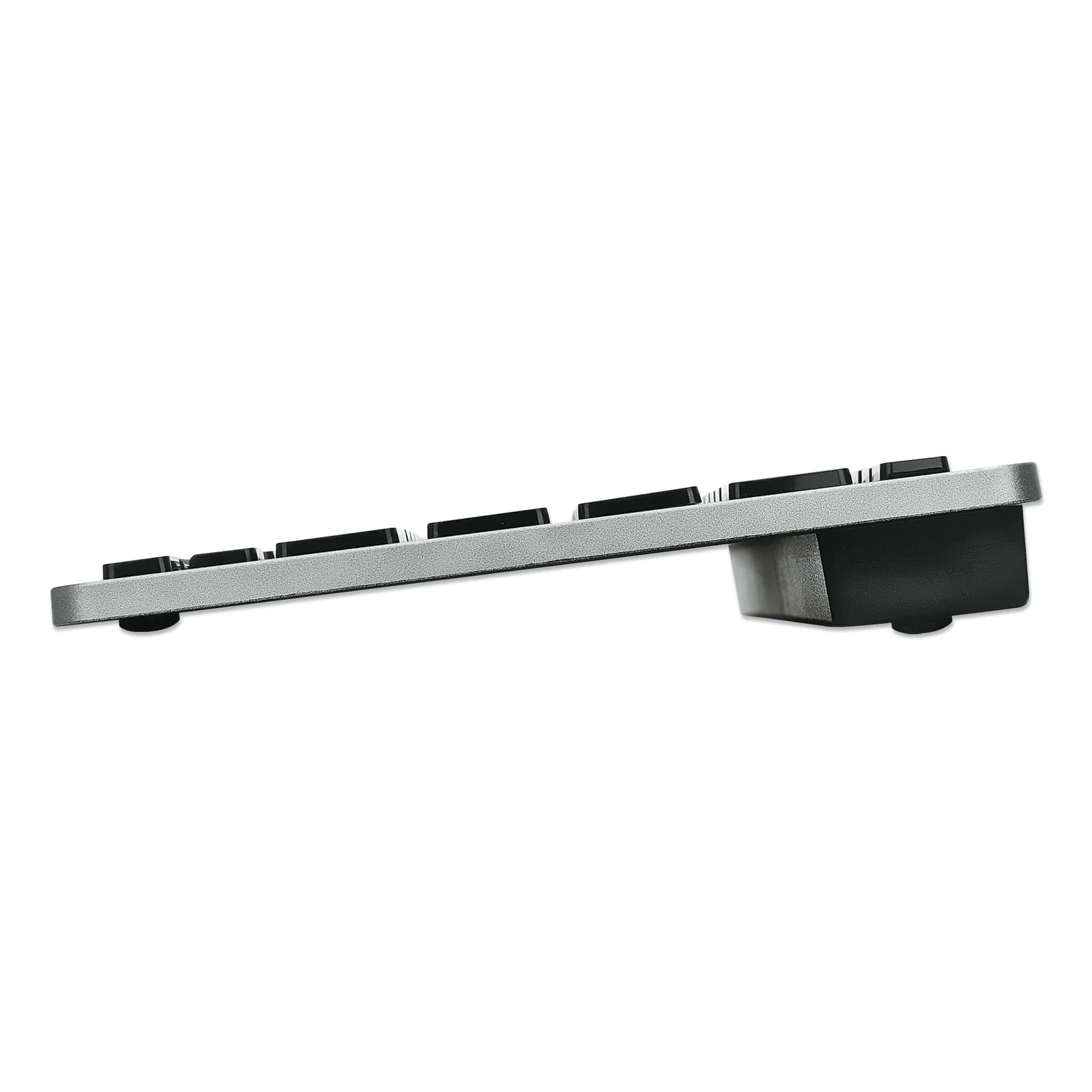 Manhattan 180559 clavier Bureau RF sans fil + Bluetooth QWERTZ Allemand Noir, Gris