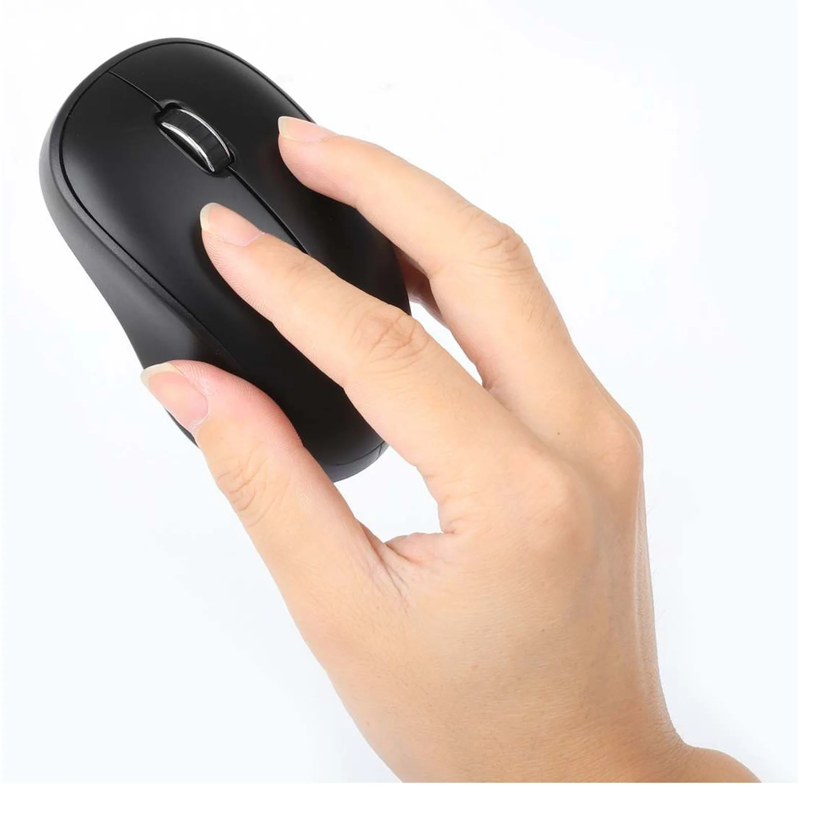 Manhattan 180771 clavier Souris incluse Universel RF sans fil QWERTY Noir