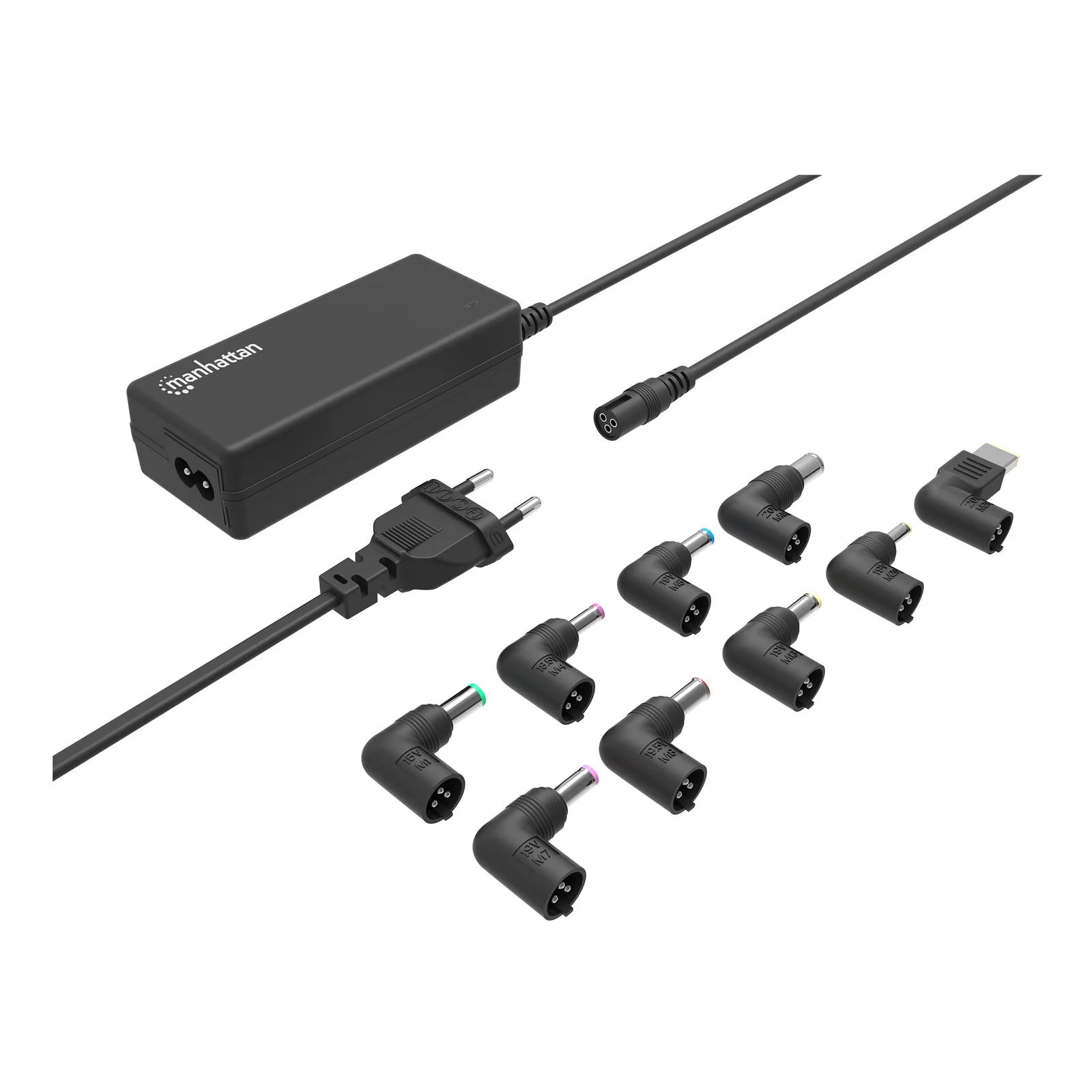 Manhattan 180962 adaptateur de puissance & onduleur Intérieure 65 W Noir