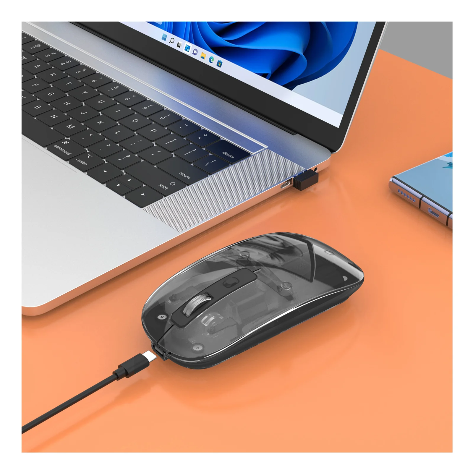 Manhattan 190268 souris Universel Ambidextre RF sans fil Optique 1600 DPI