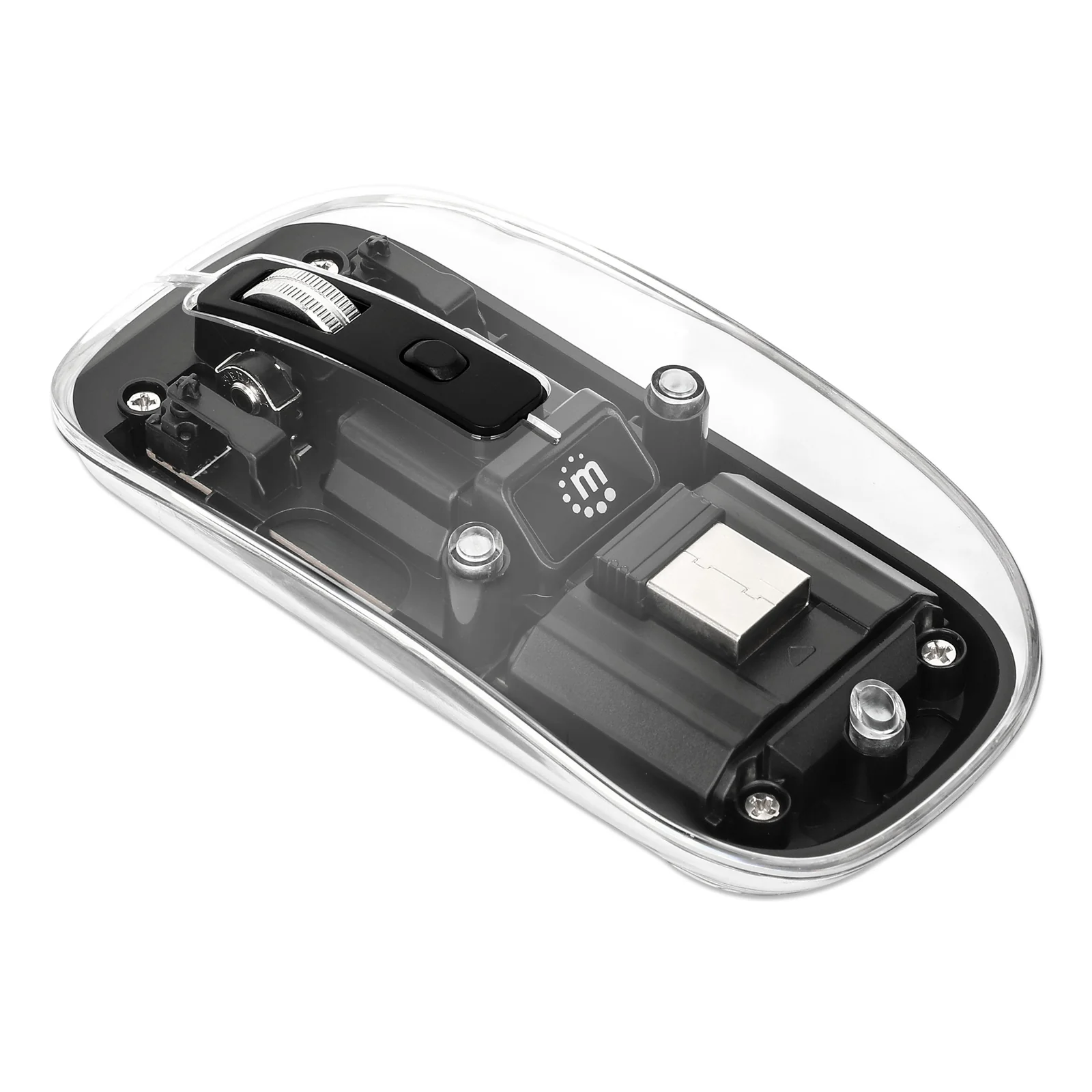 Manhattan 190268 souris Universel Ambidextre RF sans fil Optique 1600 DPI