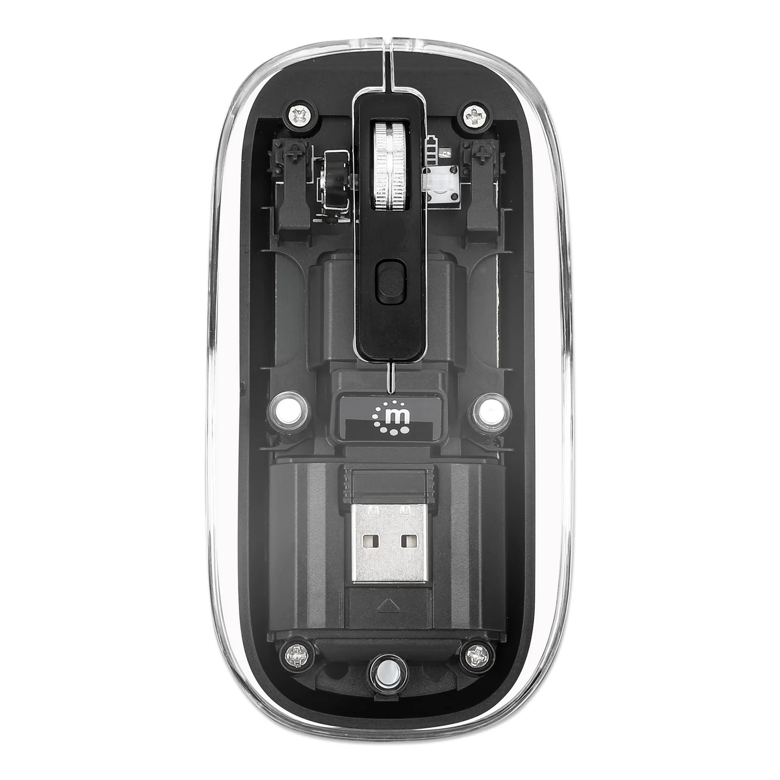 Manhattan 190268 souris Universel Ambidextre RF sans fil Optique 1600 DPI