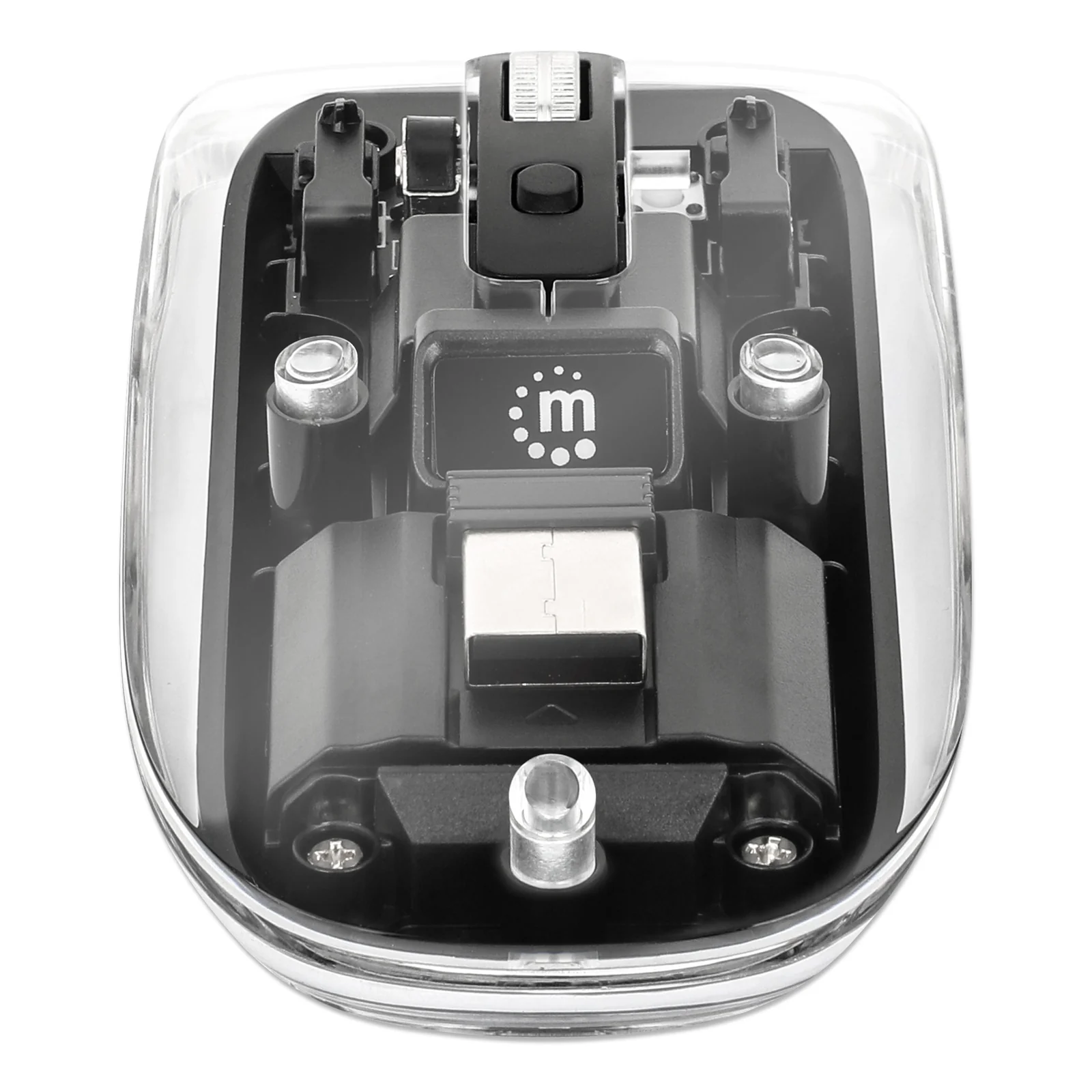 Manhattan 190268 souris Universel Ambidextre RF sans fil Optique 1600 DPI