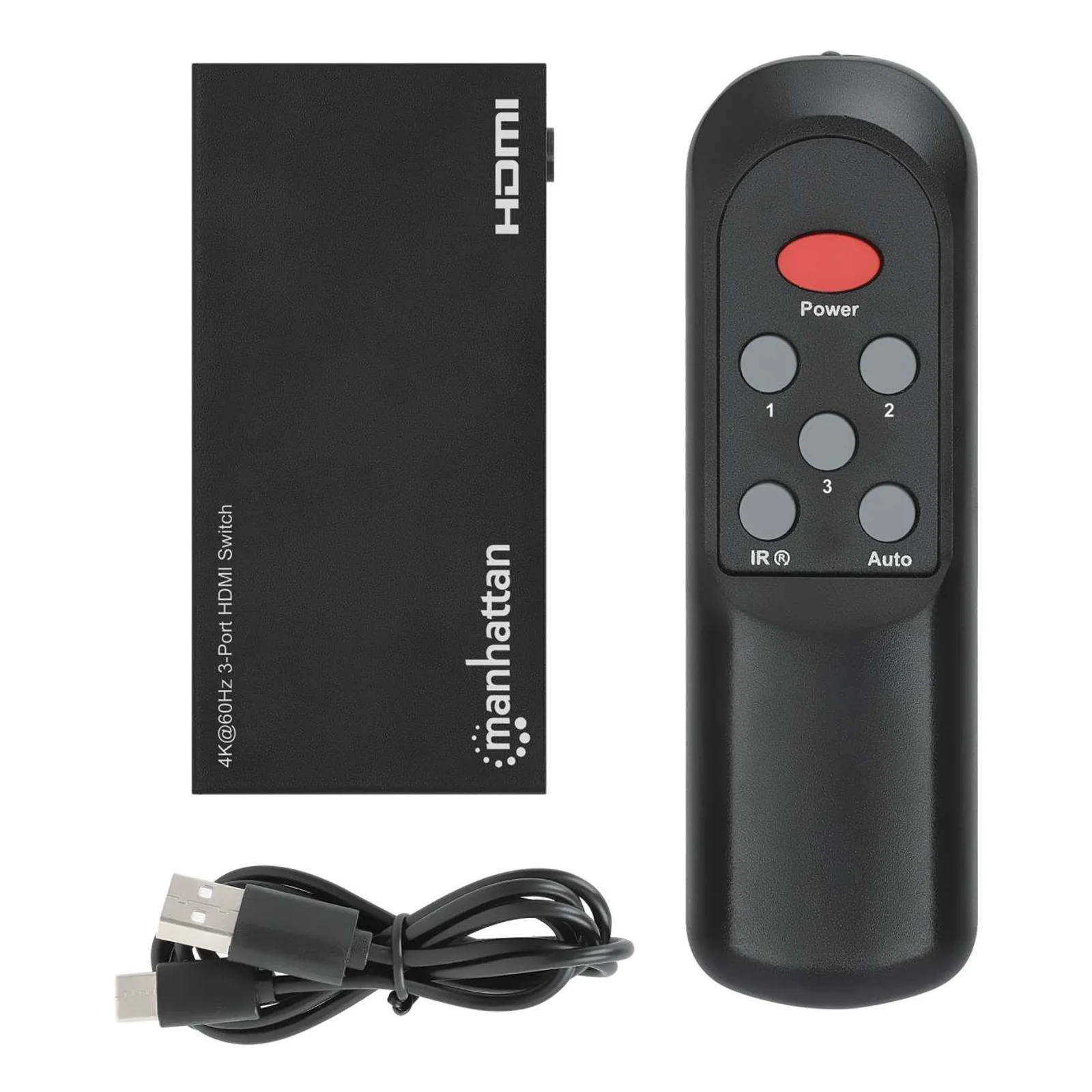 Manhattan 208222 commutateur vidéo HDMI