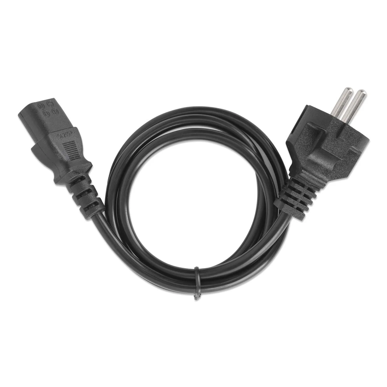 Manhattan 308700 câble électrique Noir 5 m CEE7/7 IEC C13