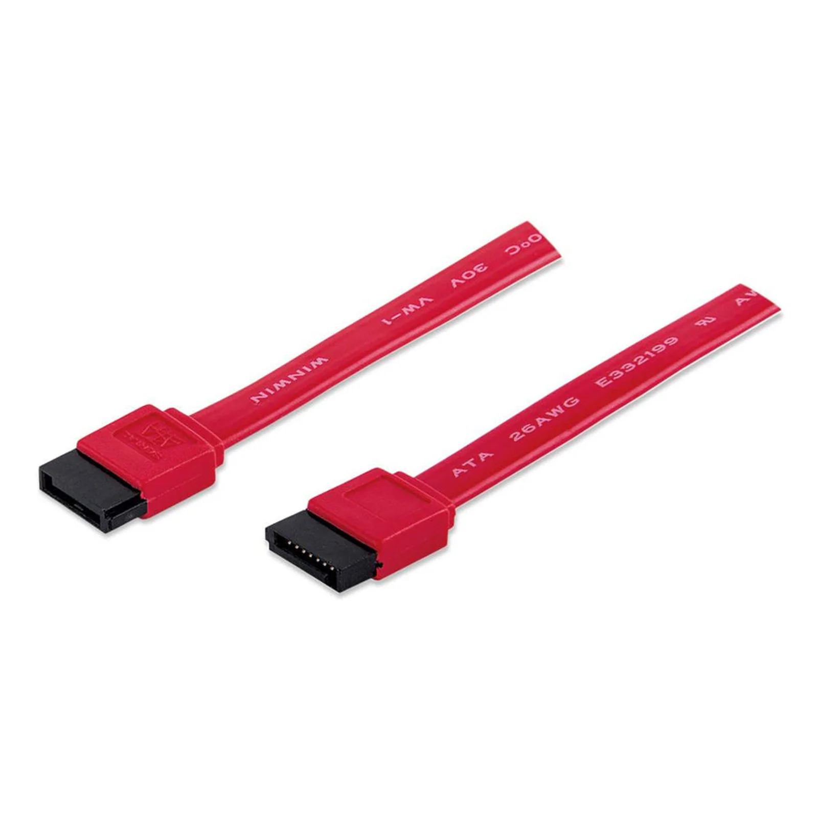 340700 câble SATA 0,5 m SATA 7-pin Rouge