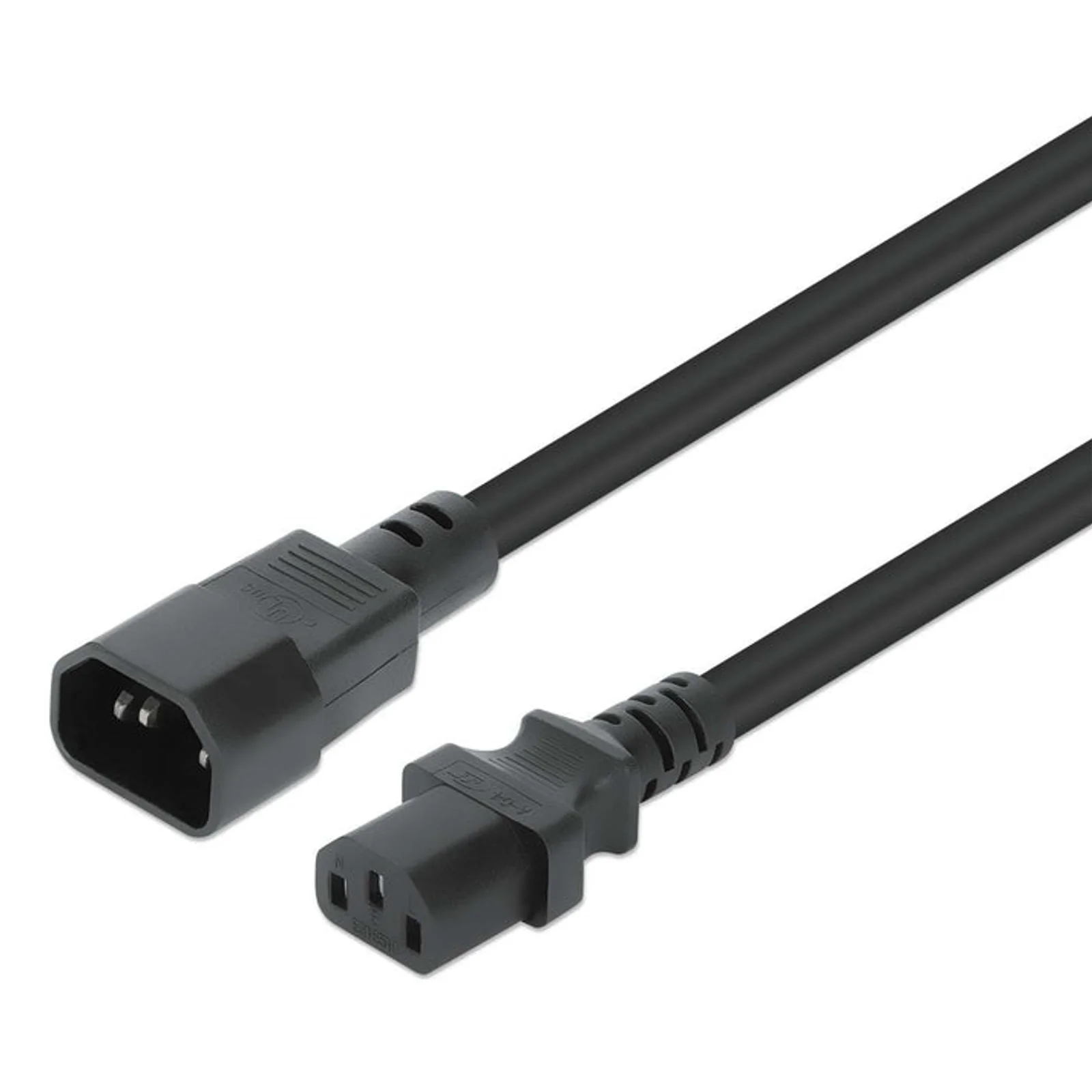 352680 câble électrique Noir 5 m Coupleur C13 Coupleur C14