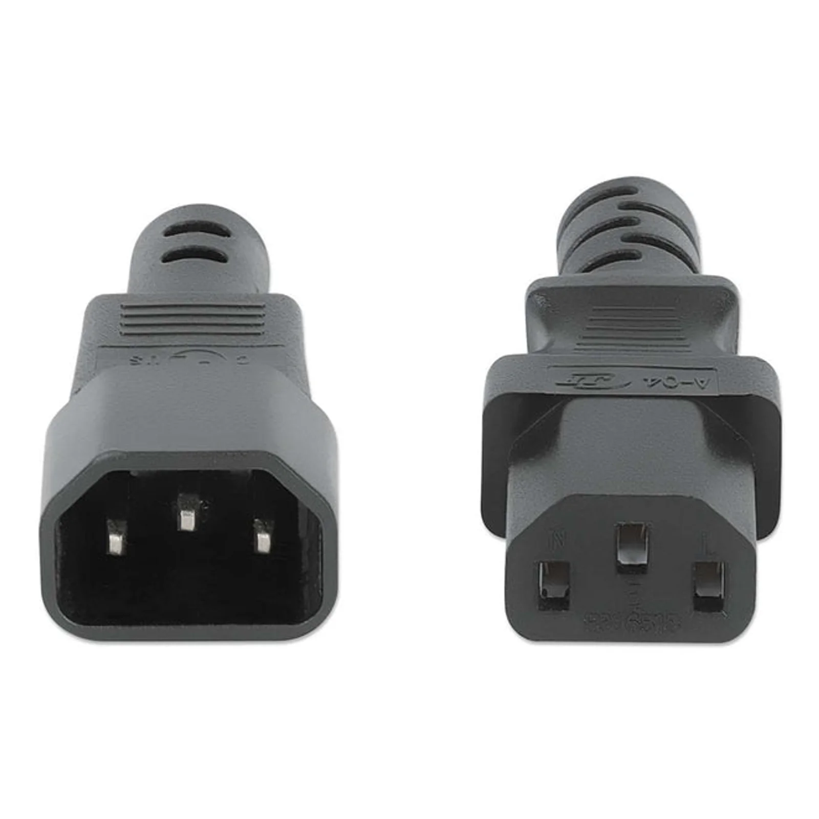 Manhattan 352680 câble électrique Noir 5 m Coupleur C13 Coupleur C14
