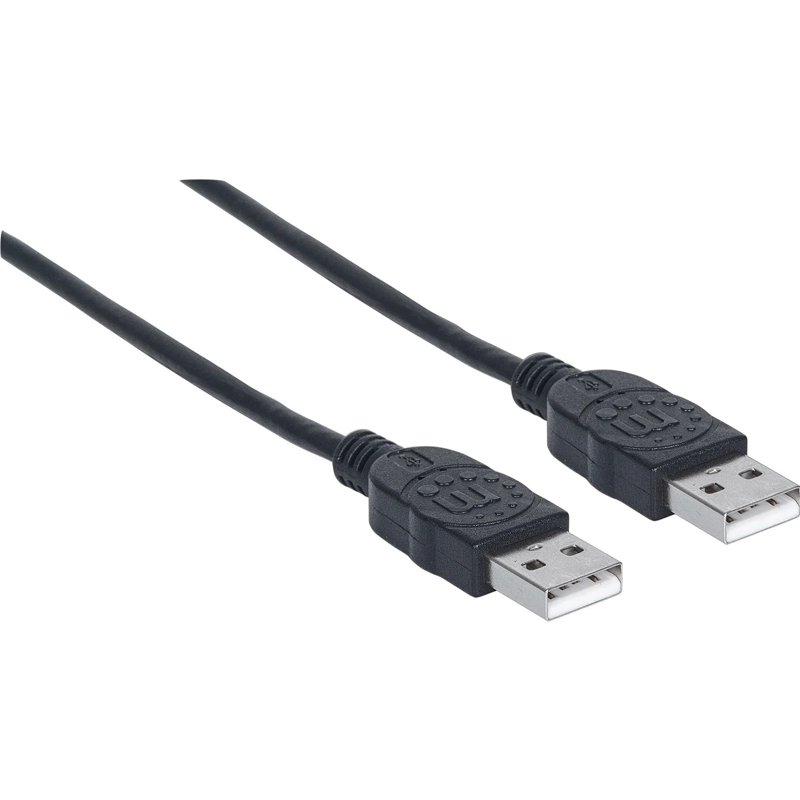 Manhattan 353892 câble USB USB 2.0 1 m USB A 0,48 Gbit/s Noir