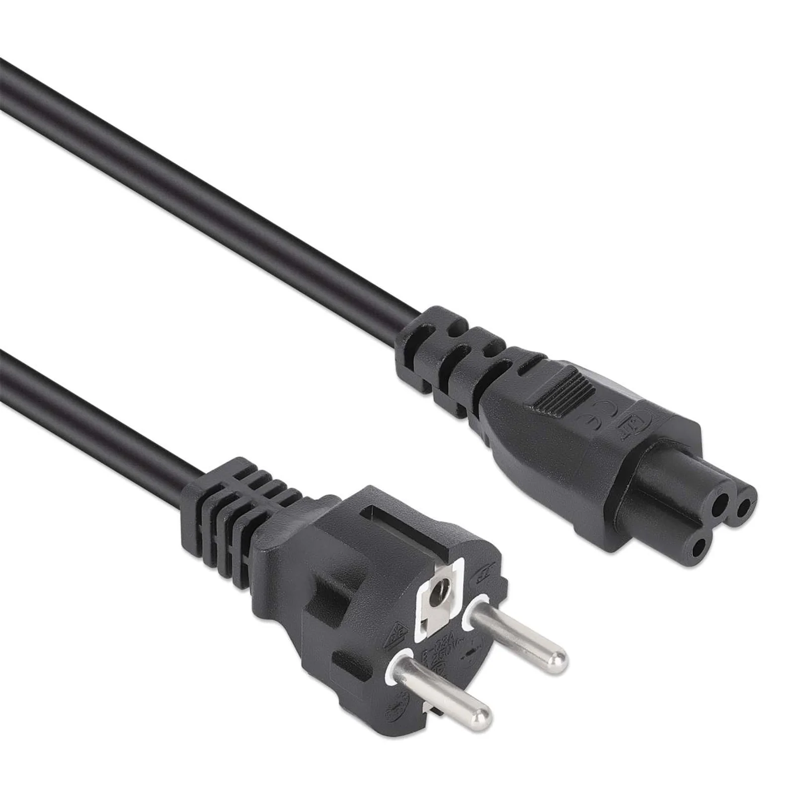 Manhattan 356602 câble électrique Noir 3 m CEE7/7 IEC C5