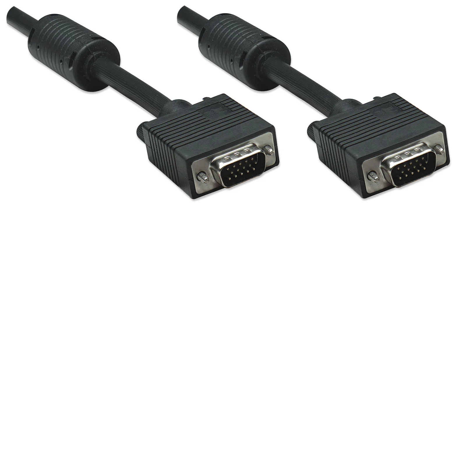 Manhattan 372183 câble VGA 15 m VGA (D-Sub) Noir