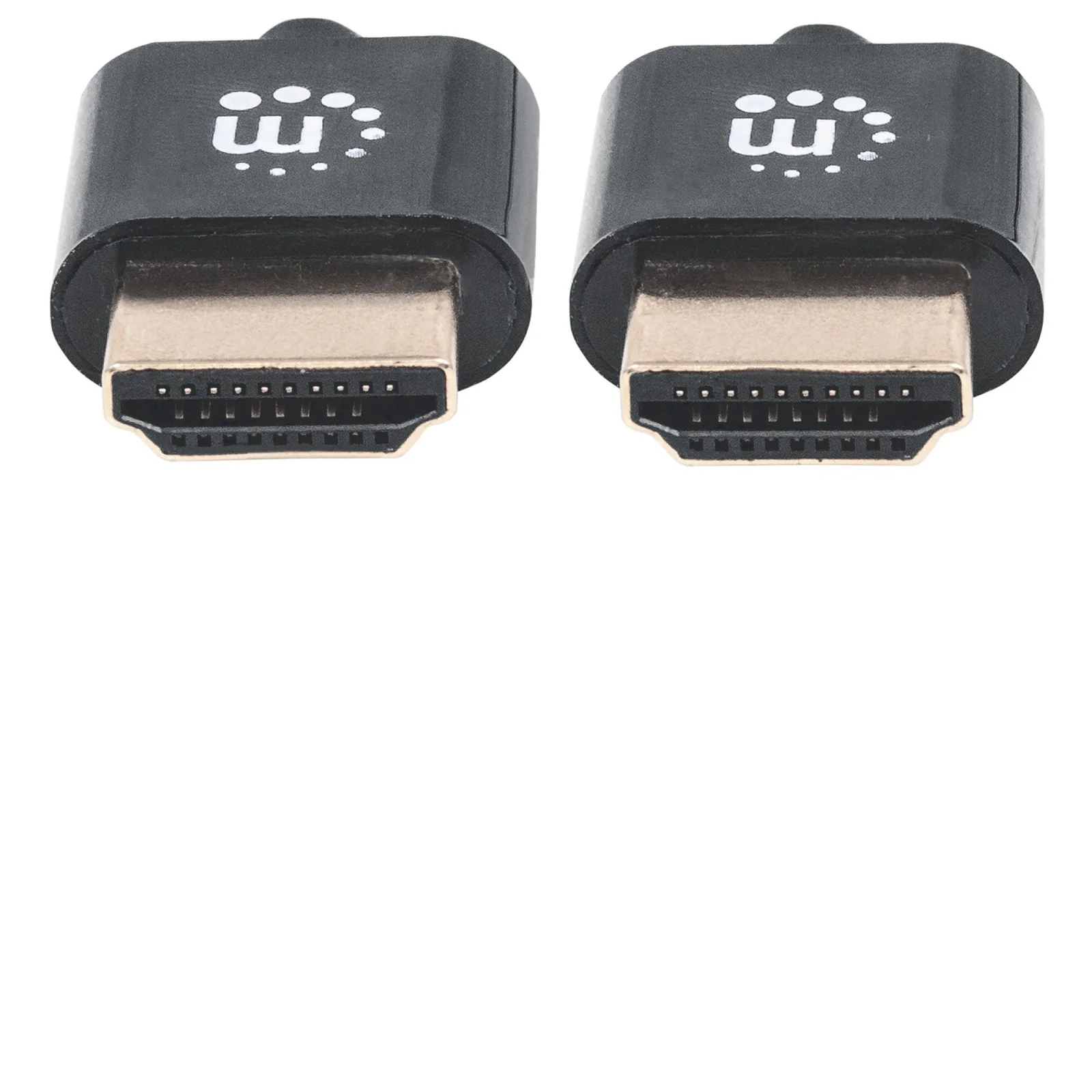 Manhattan 394369 câble HDMI 1,8 m HDMI Type A (Standard) Noir