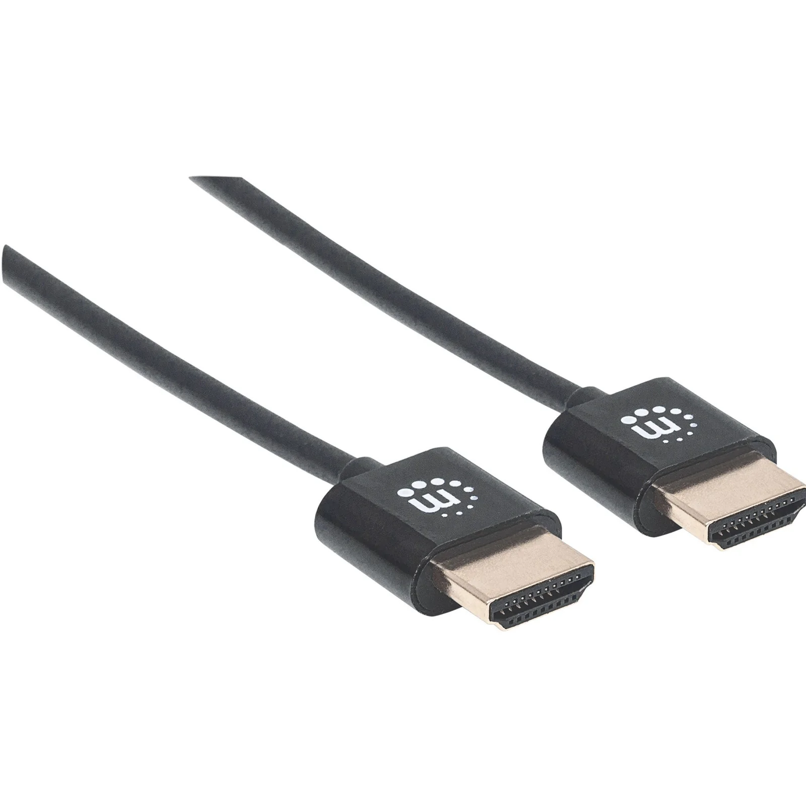 Manhattan 394376 câble HDMI 3 m HDMI Type A (Standard) Noir